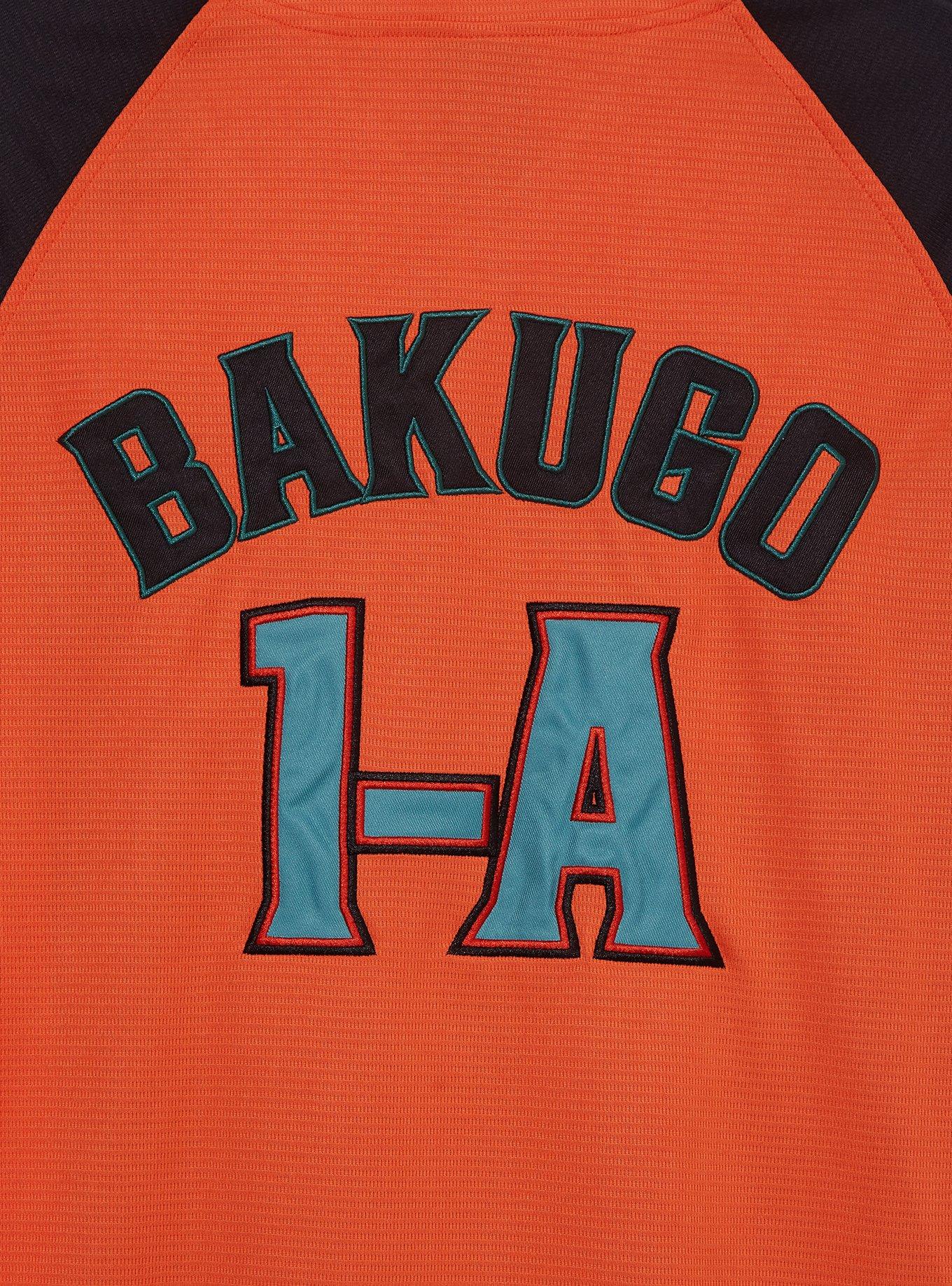 My Hero Academia Bakugo Baseball Jersey - BoxLunch Exclusive, DARK GREEN, alternate