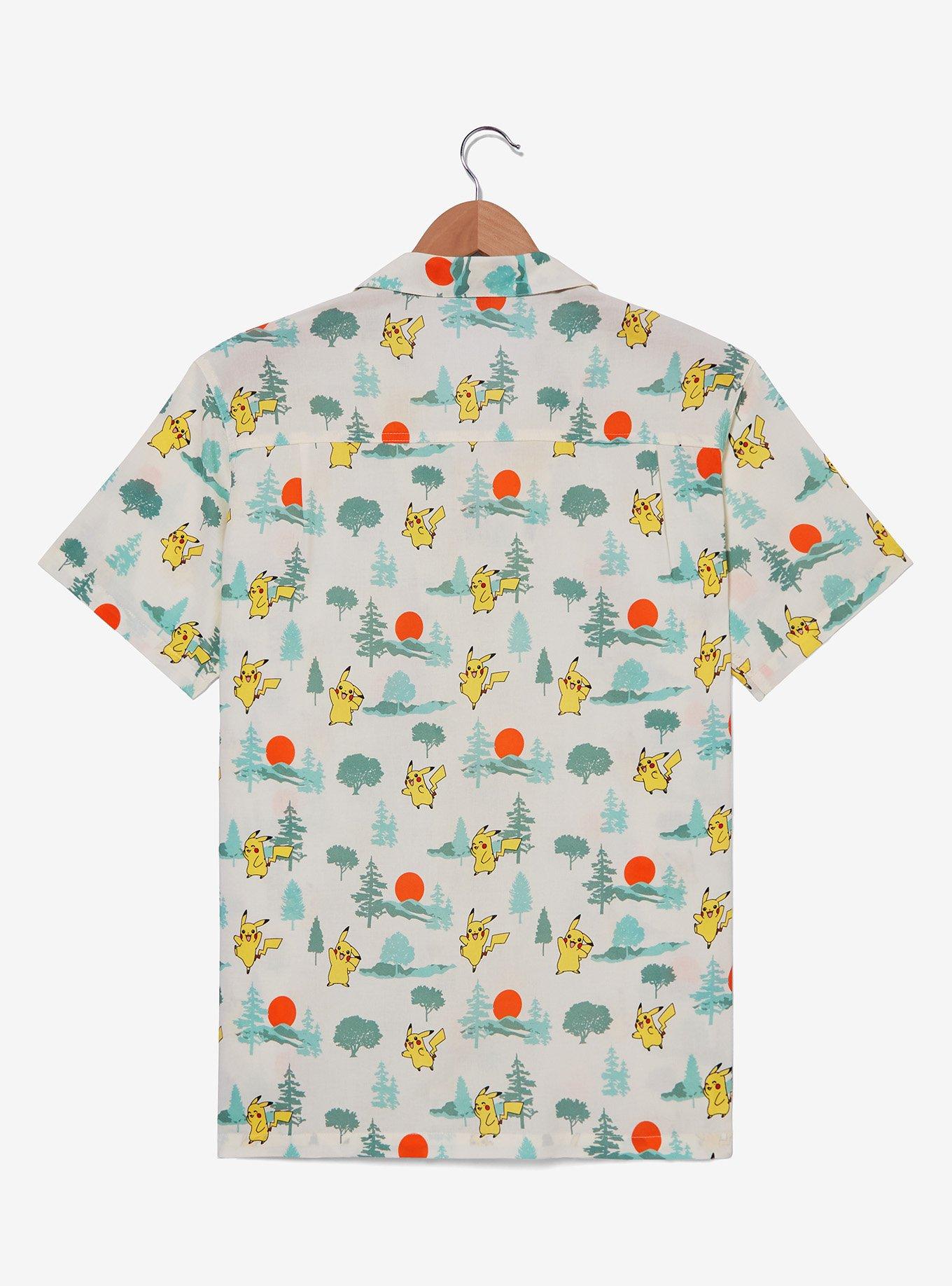 Pokémon Pikachu Sunshine Woven Button-Up, , hi-res