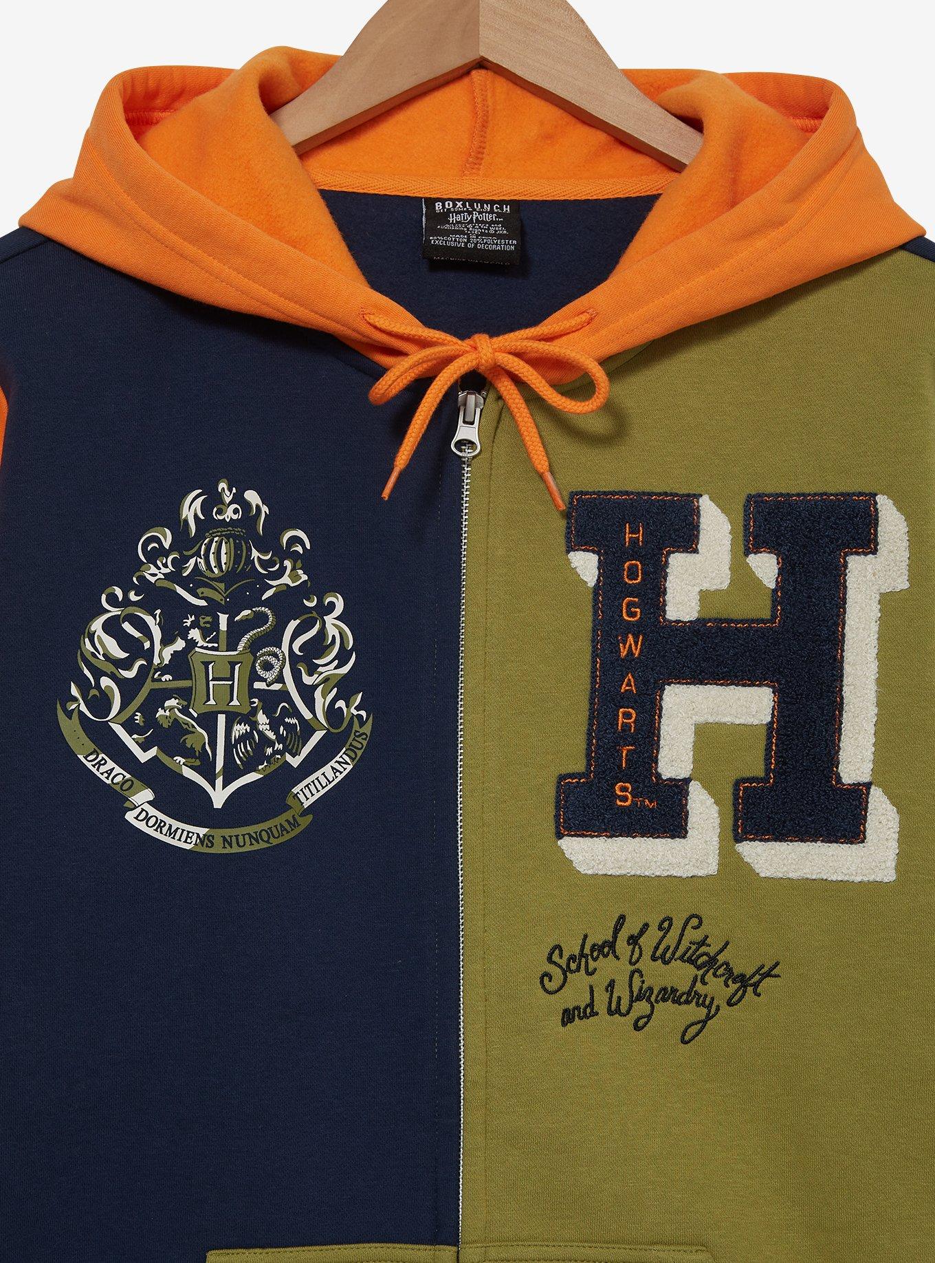 Harry Potter Hogwarts Color Block Zip Hoodie — BoxLunch Exclusive