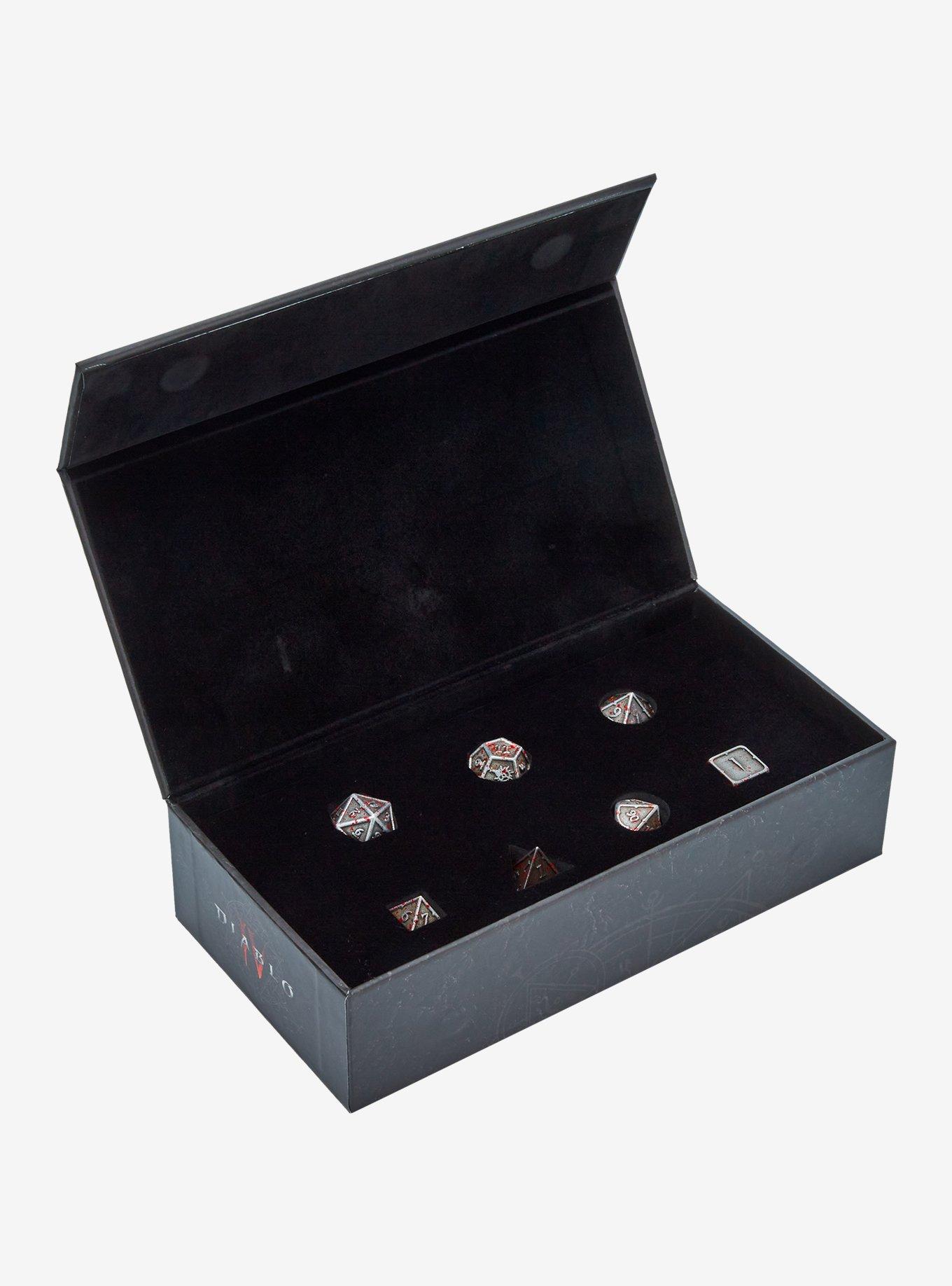 Diablo IV Metal Polyhedral Dice Set, , alternate