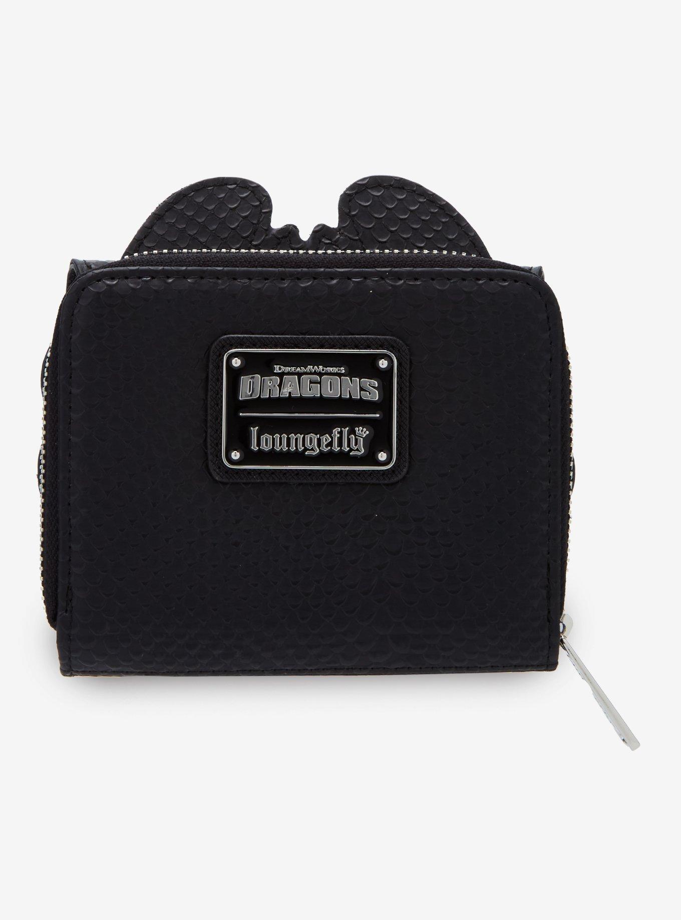 Loungefly Dreamworks How To Train Your Dragon Toothless Figural Wallet - BoxLunch Exclusive, , alternate