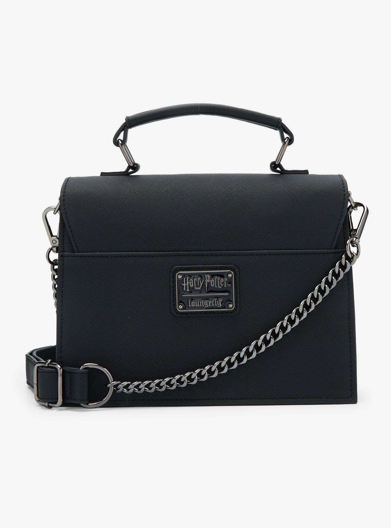 Loungefly Harry Potter Elder Wand Black Convertible Crossbody Bag —  BoxLunch Exclusive, , alternate