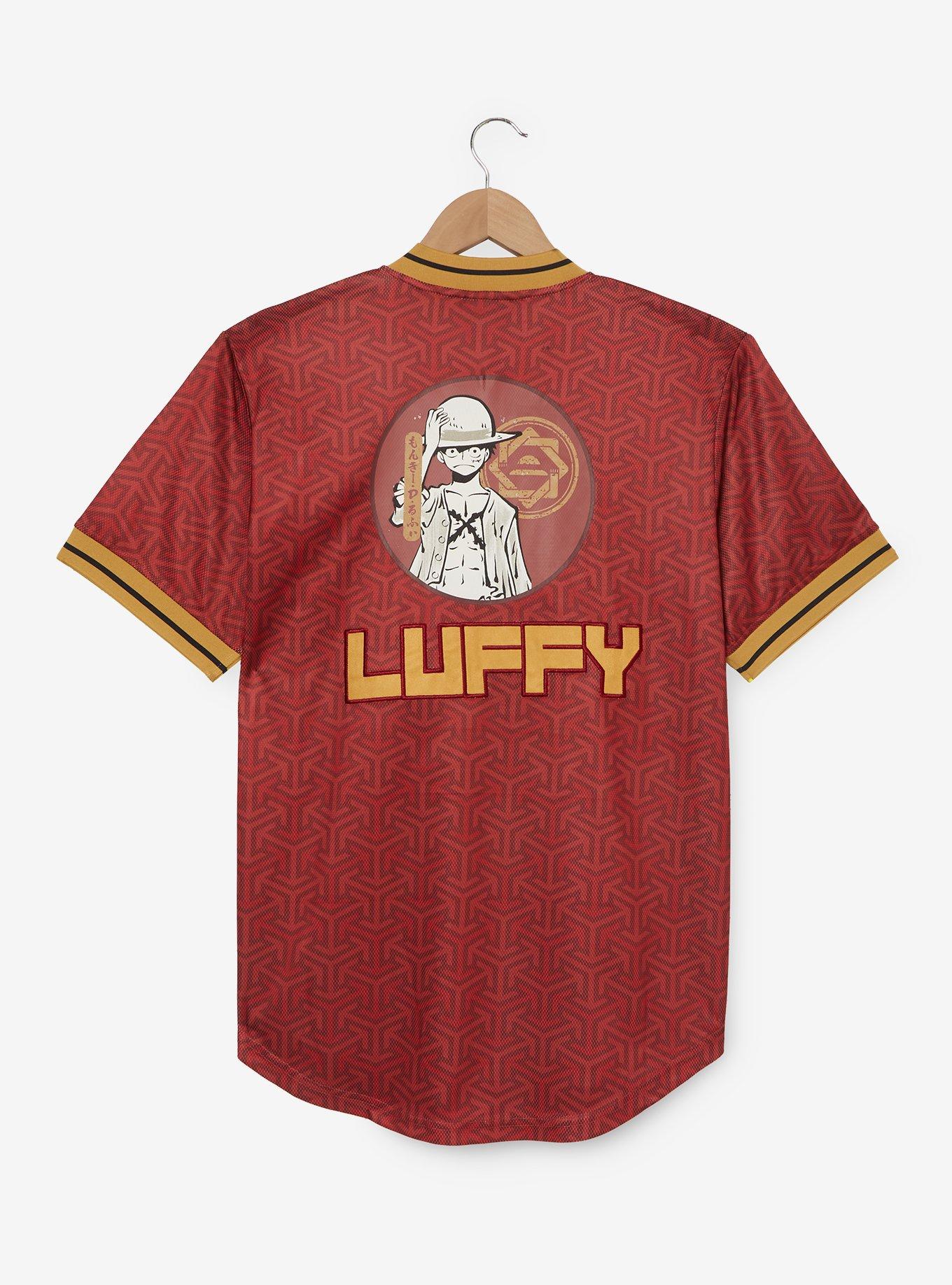 One Piece Luffy Straw Hat Crew Soccer Jersey — BoxLunch Exclusive, , hi-res