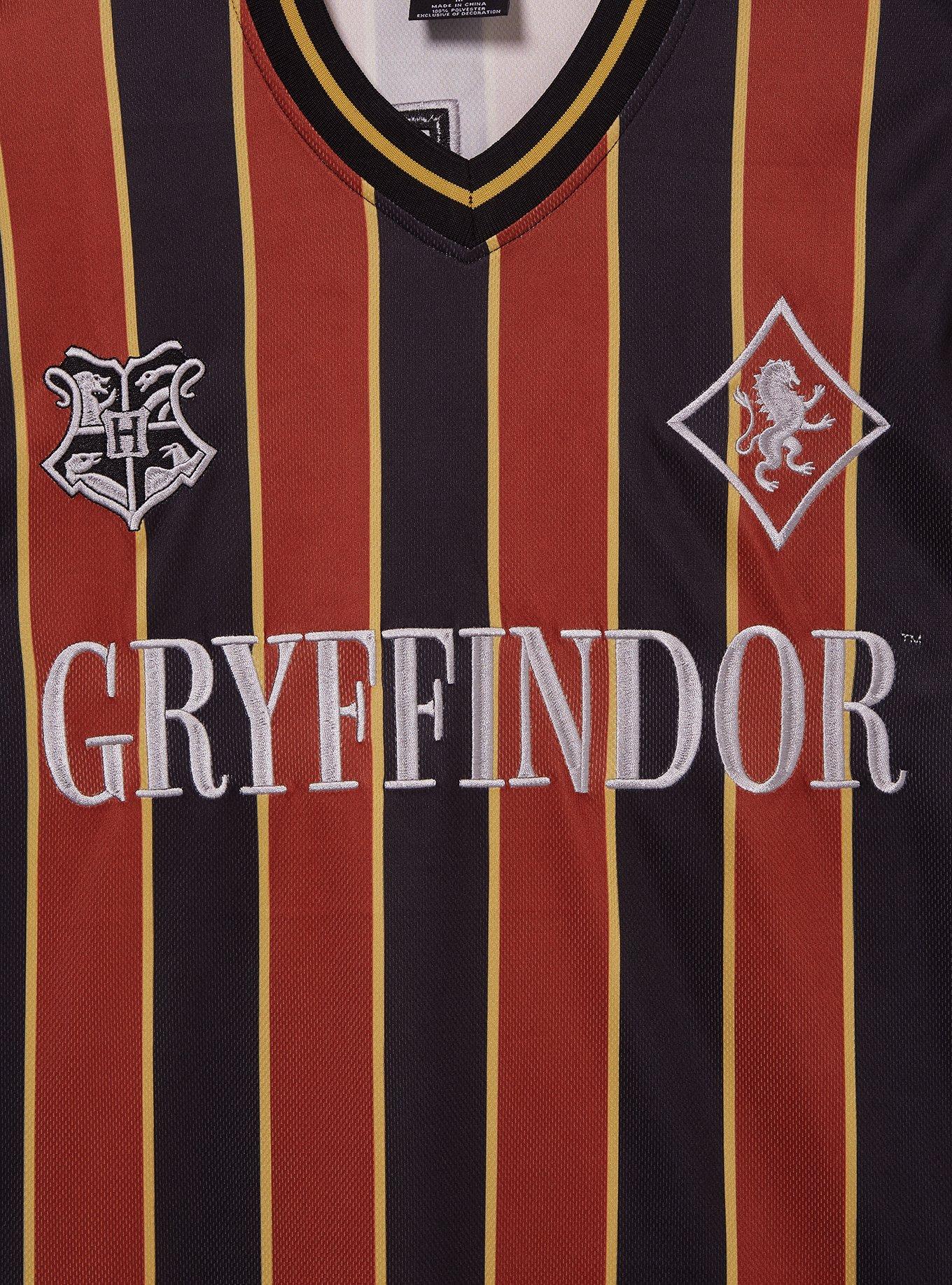 Harry Potter Gryffindor Striped Jersey - BoxLunch Exclusive, RED, alternate