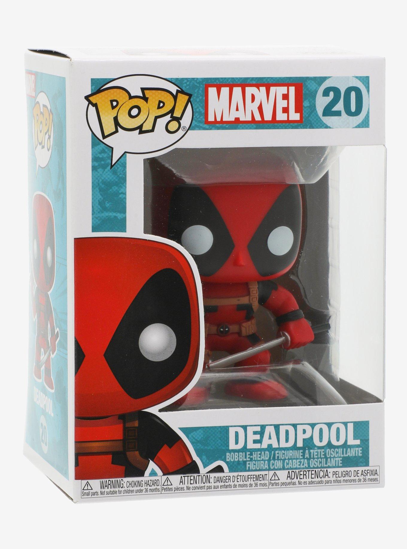 Marvel Deadpool Pop! Heroes Deadpool Vinyl Bobble-Head, , alternate