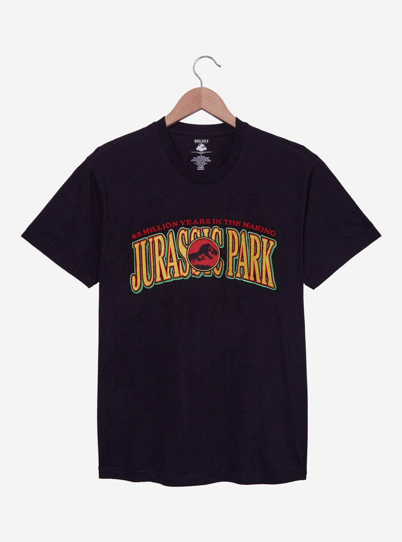 Jurassic Park Embroidered Title T-Shirt - BoxLunch Exclusive, , hi-res