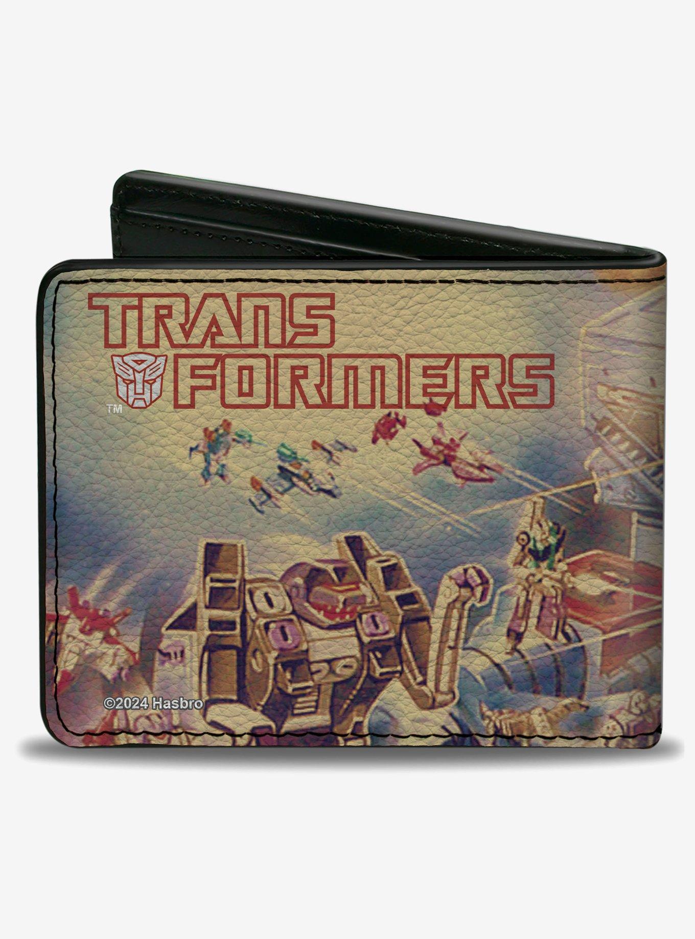 Transformers Fortress Maximus 1987 Box Art Battle Scene Bifold Wallet, , hi-res