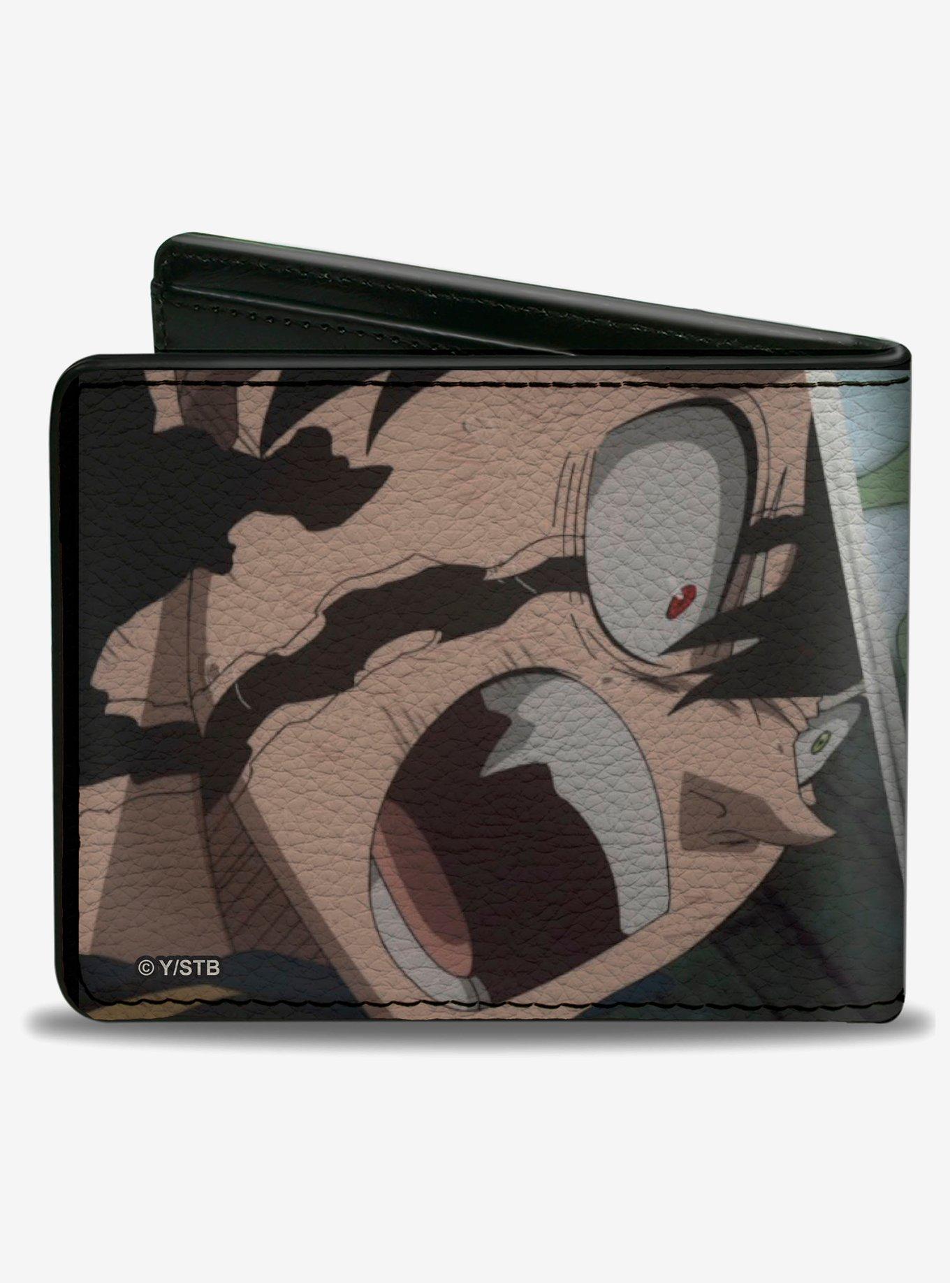 Black Clover Asta Anti Magic Yuno Spirit Dive Face Off Bifold Wallet, , alternate
