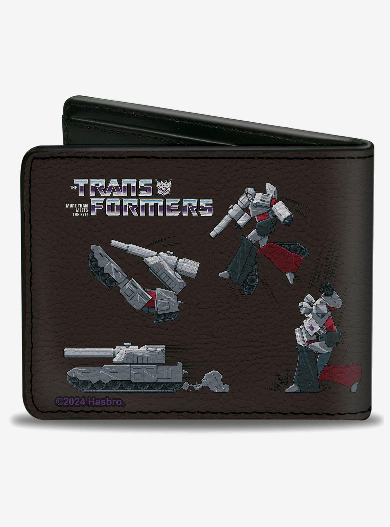 Transformers Optimus Prime and Megatron Conversion Scenes Bifold Wallet, , hi-res