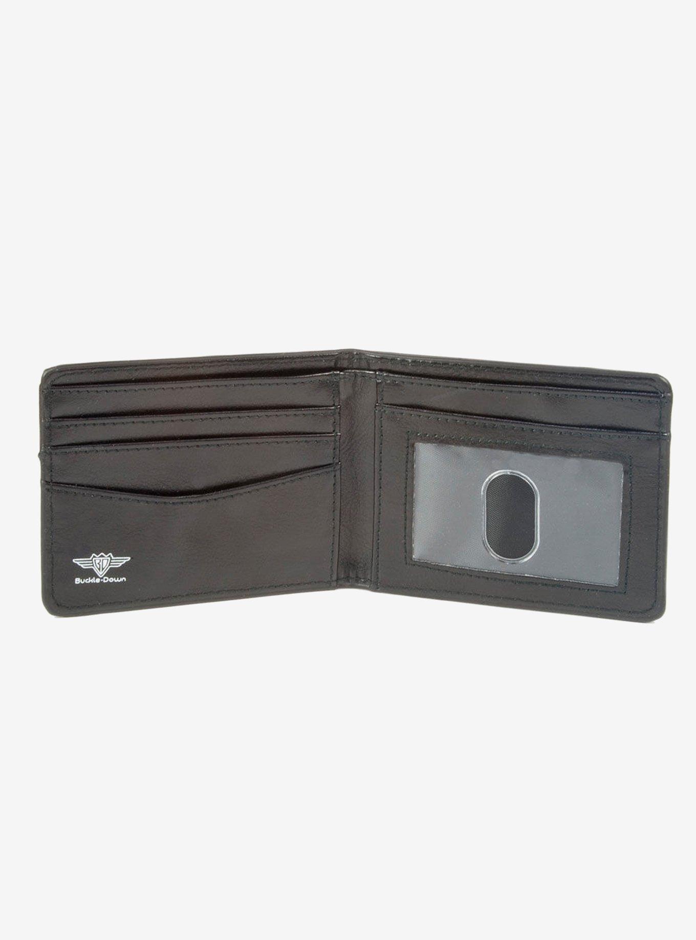 Transformers Grimlock Pose and Autobot Circuit Logo Black Bifold Wallet, , alternate