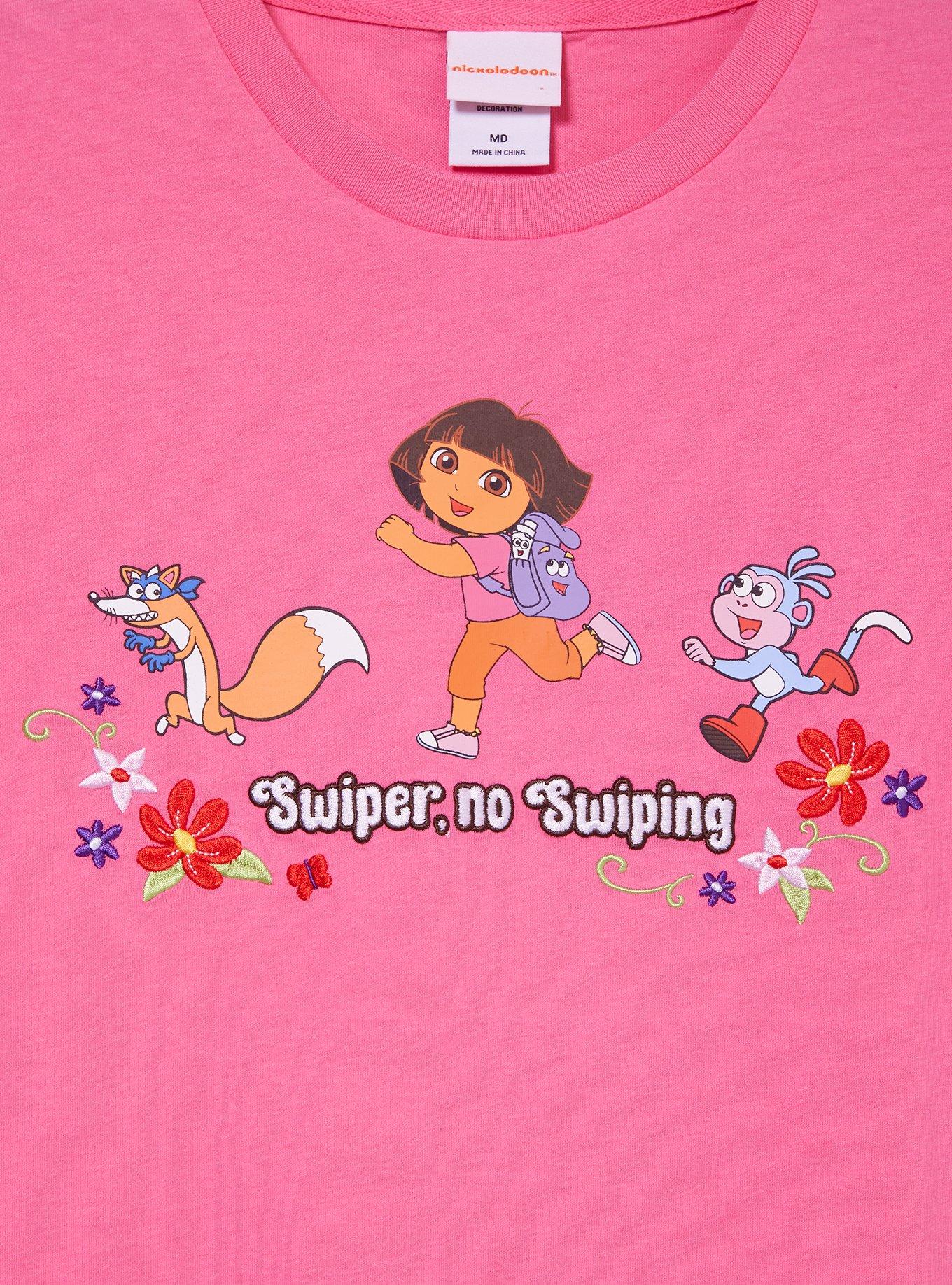 Dora the Explorer Swiper, No Swiping Women's T-Shirt — BoxLunch Exclusive, , hi-res