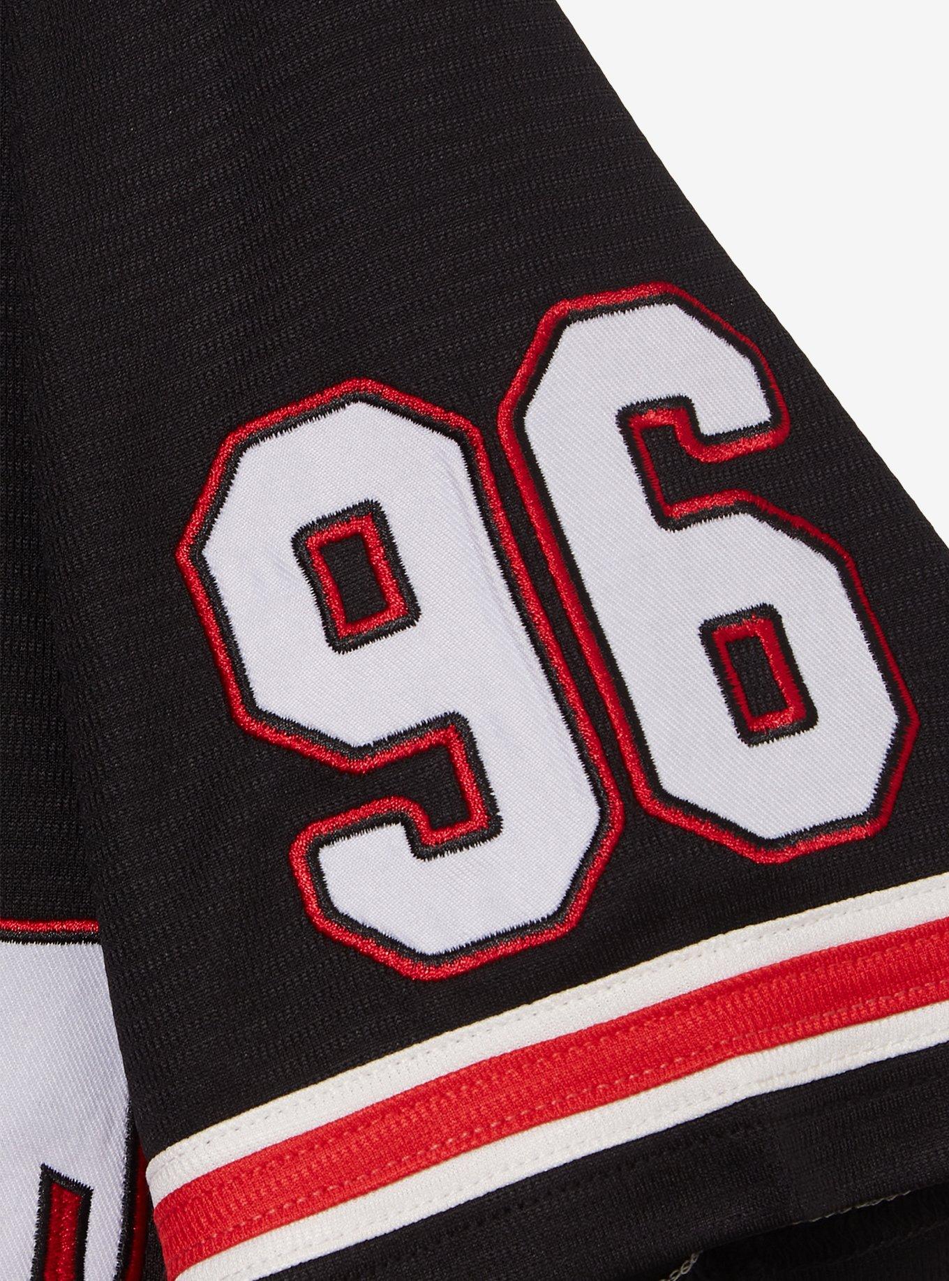 Ghost Face Portrait Baseball Jersey - BoxLunch Exclusive, BLACK, alternate