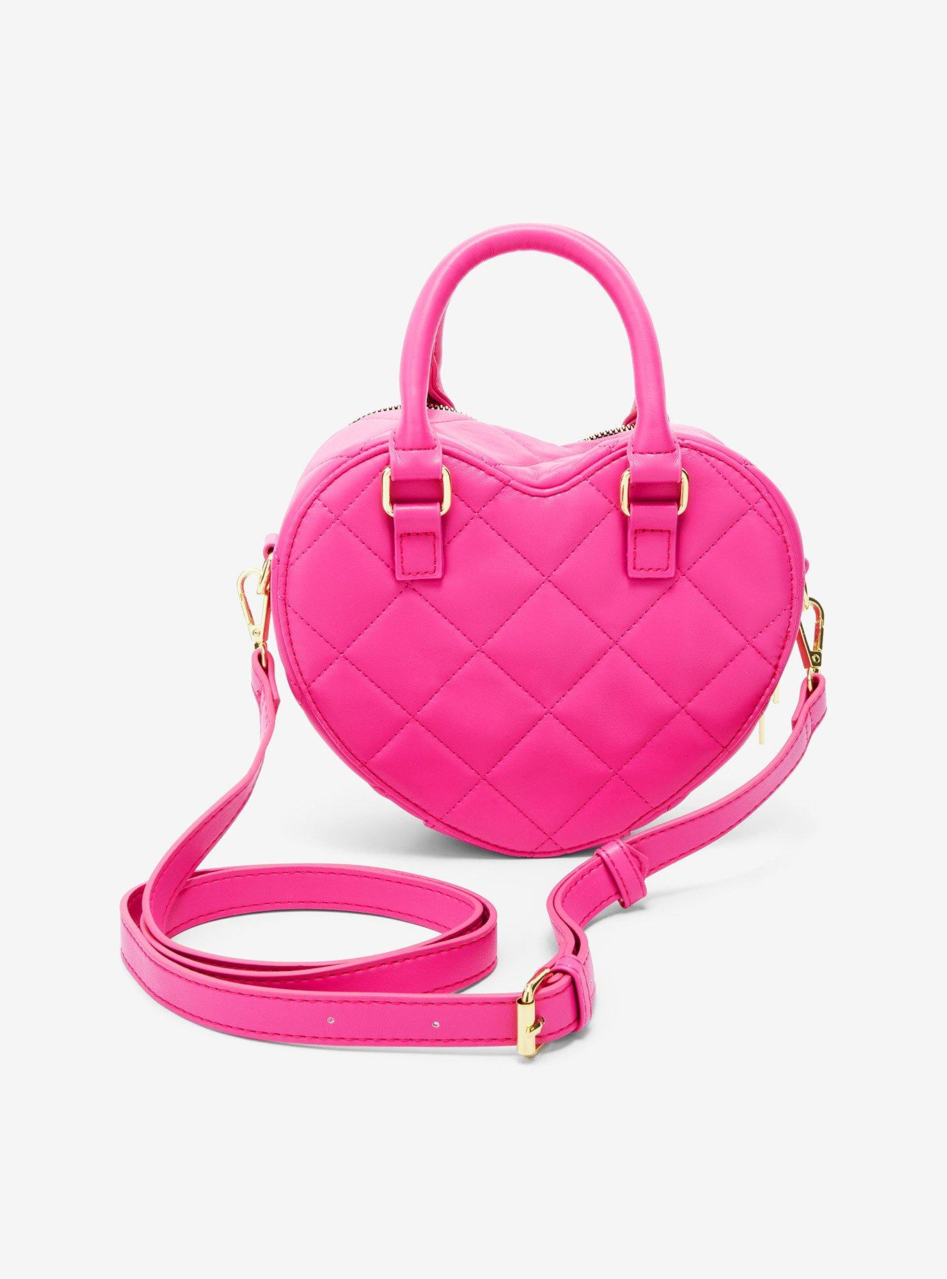 Emily In Paris Quilted Heart Crossbody Bag, , alternate
