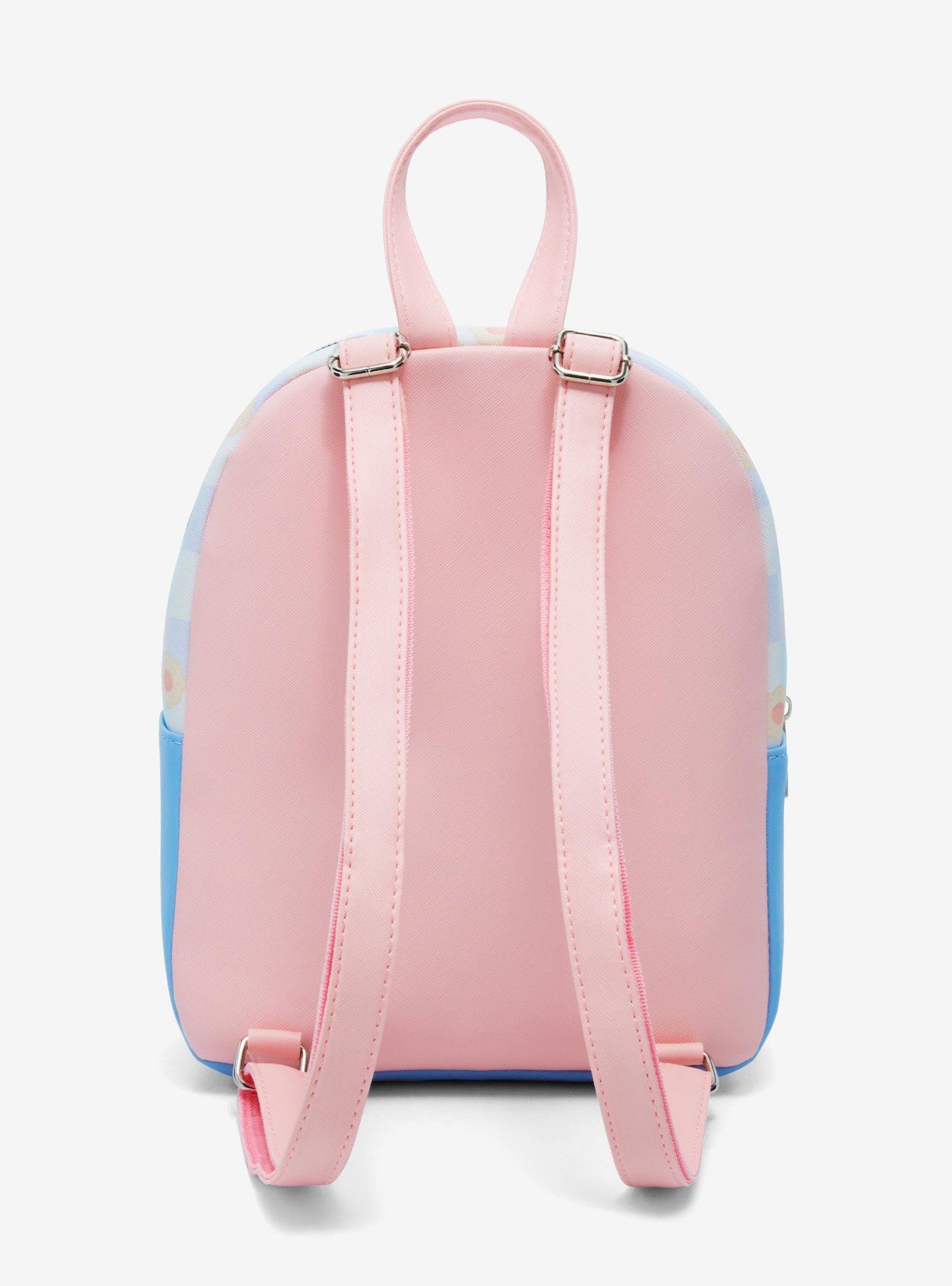 Kirby Pastel Checkered Mini Backpack With Coin Purse, , alternate