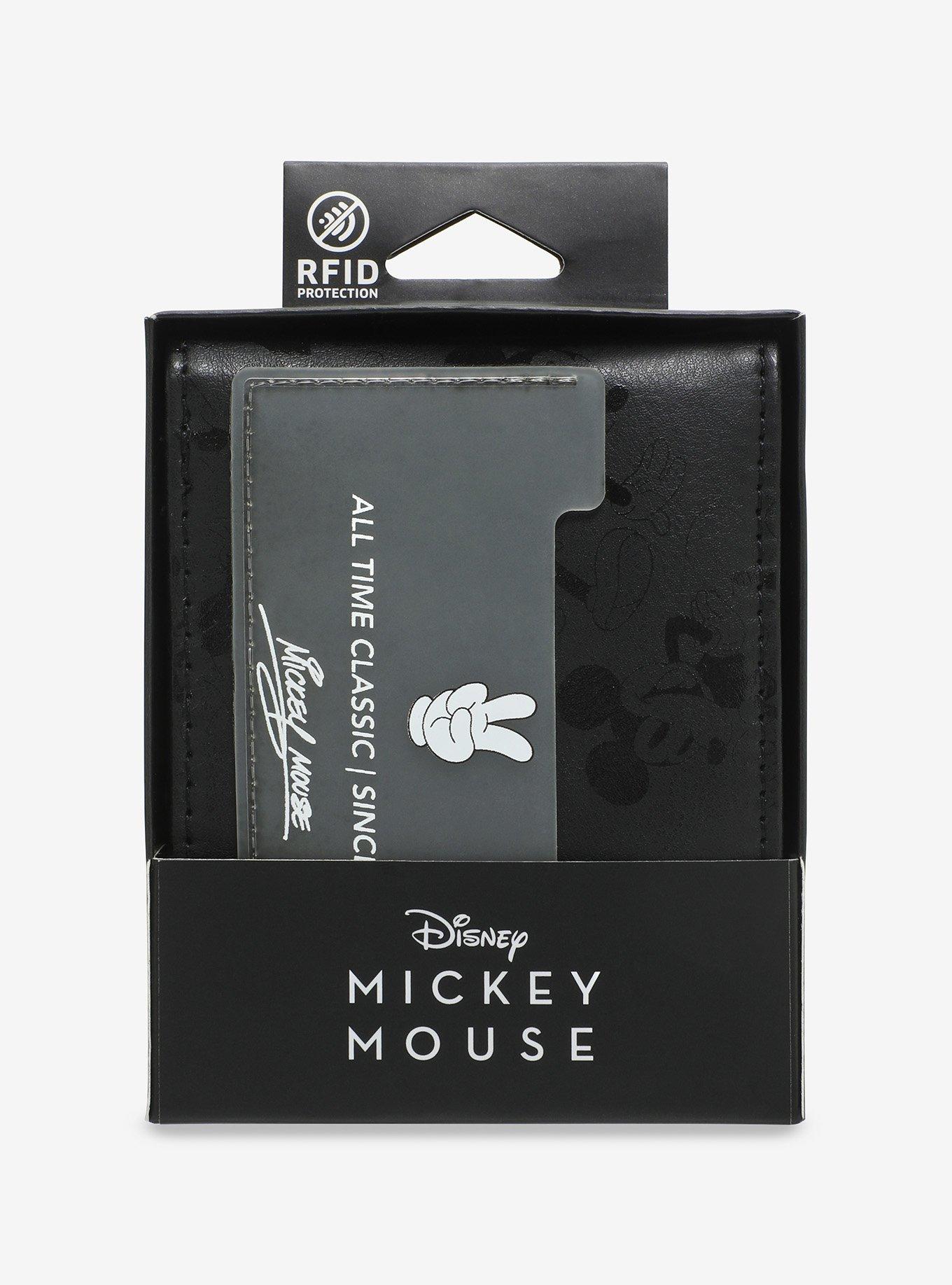 Disney Mickey Mouse Peace Sign Bifold Wallet, , alternate
