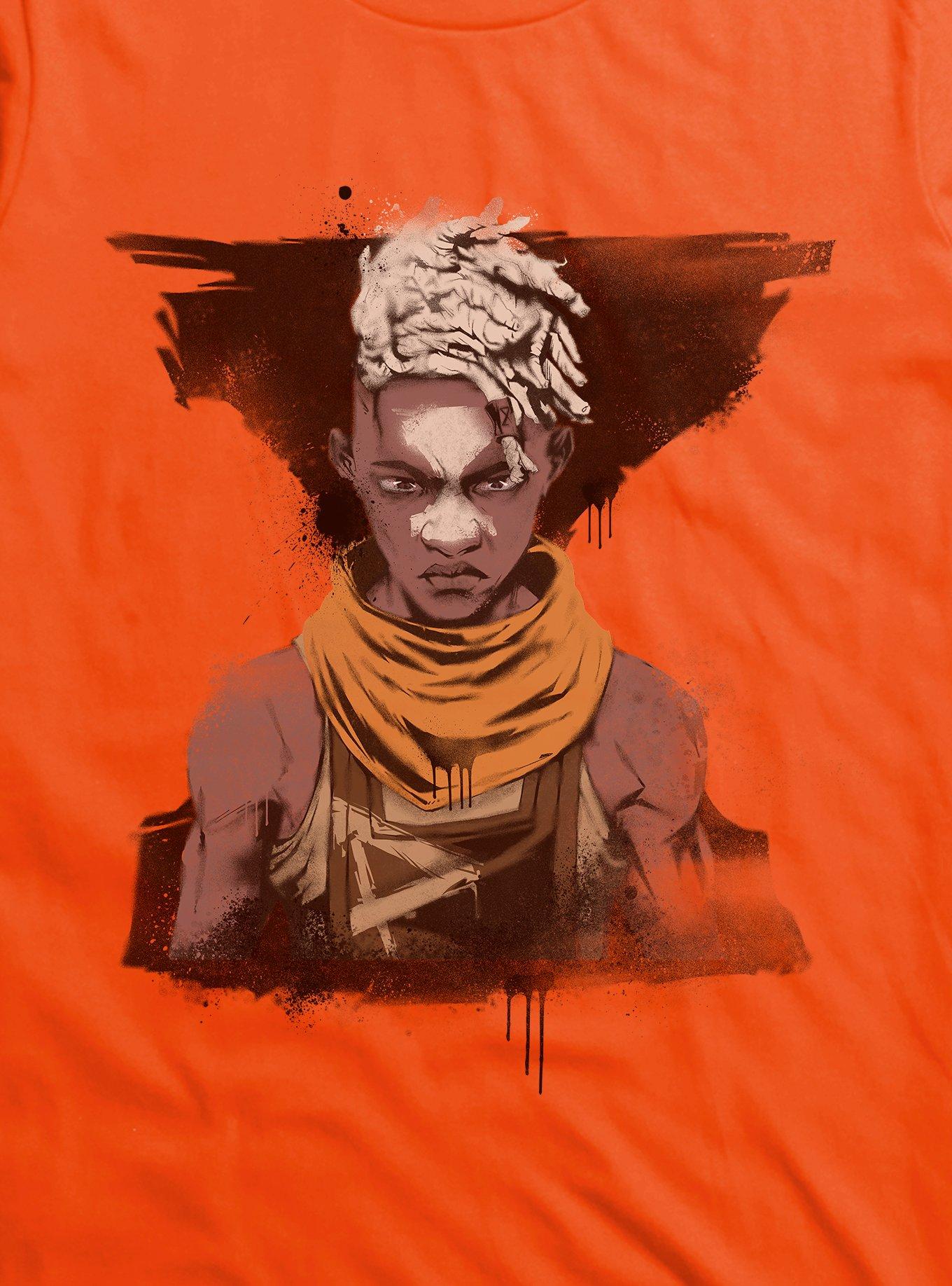 Arcane Ekko T-Shirt, ORANGE, alternate