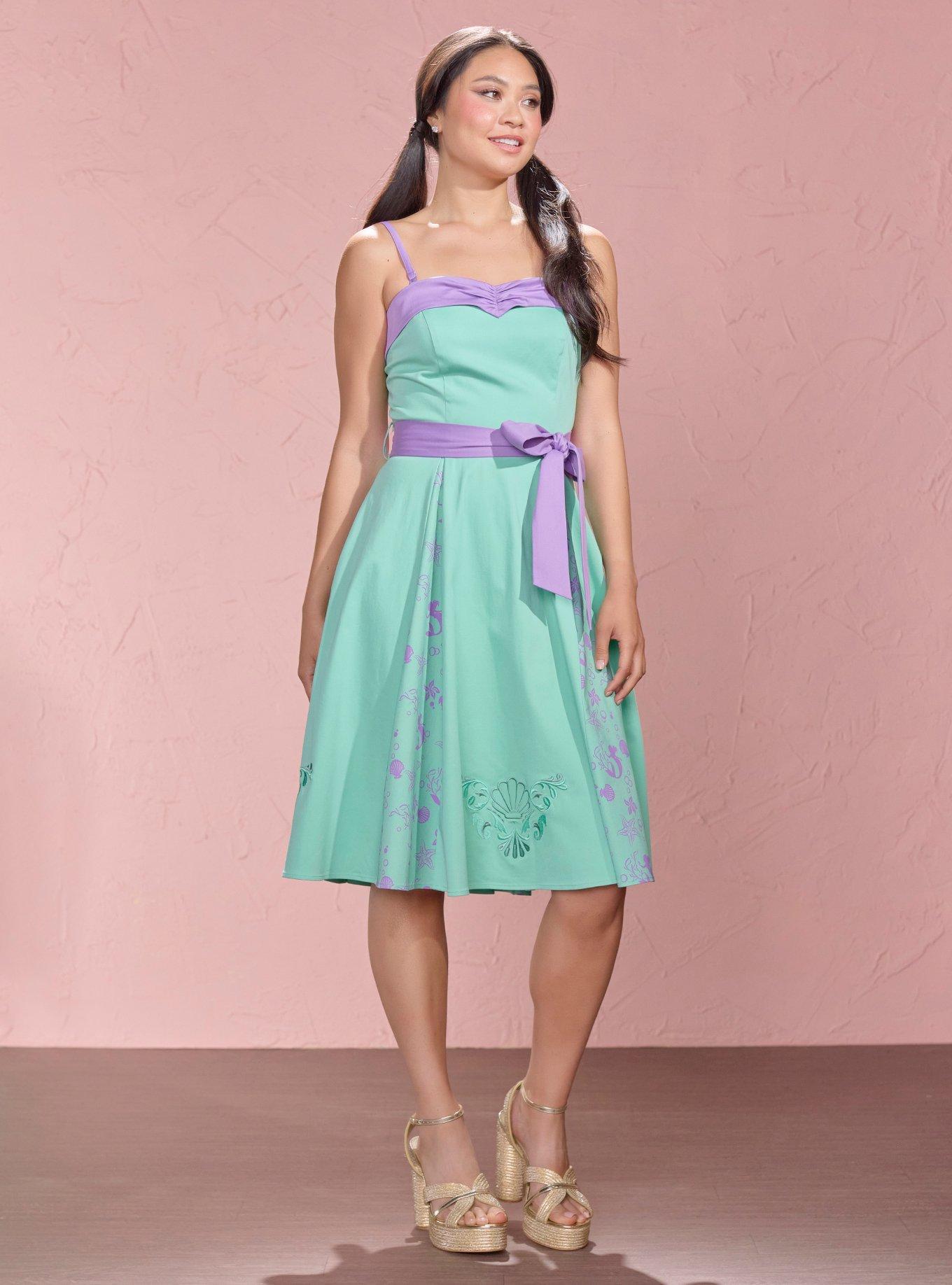 Her Universe Disney The Little Mermaid Ariel Icons Retro Dress Her Universe Exclusive, , hi-res