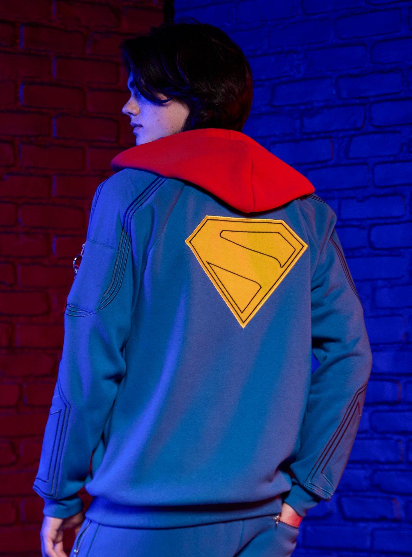 DC Comics Superman Logo Hoodie, , hi-res