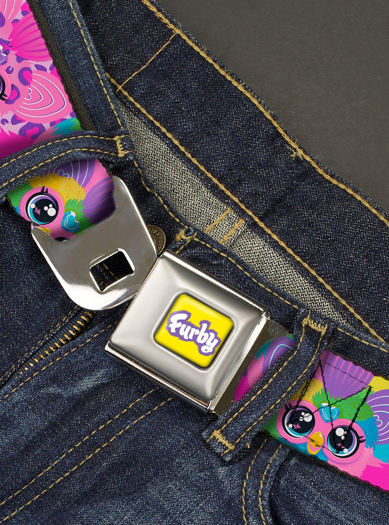 Furby Furblets Faces Close Up Seatbelt Buckle Belt, , hi-res
