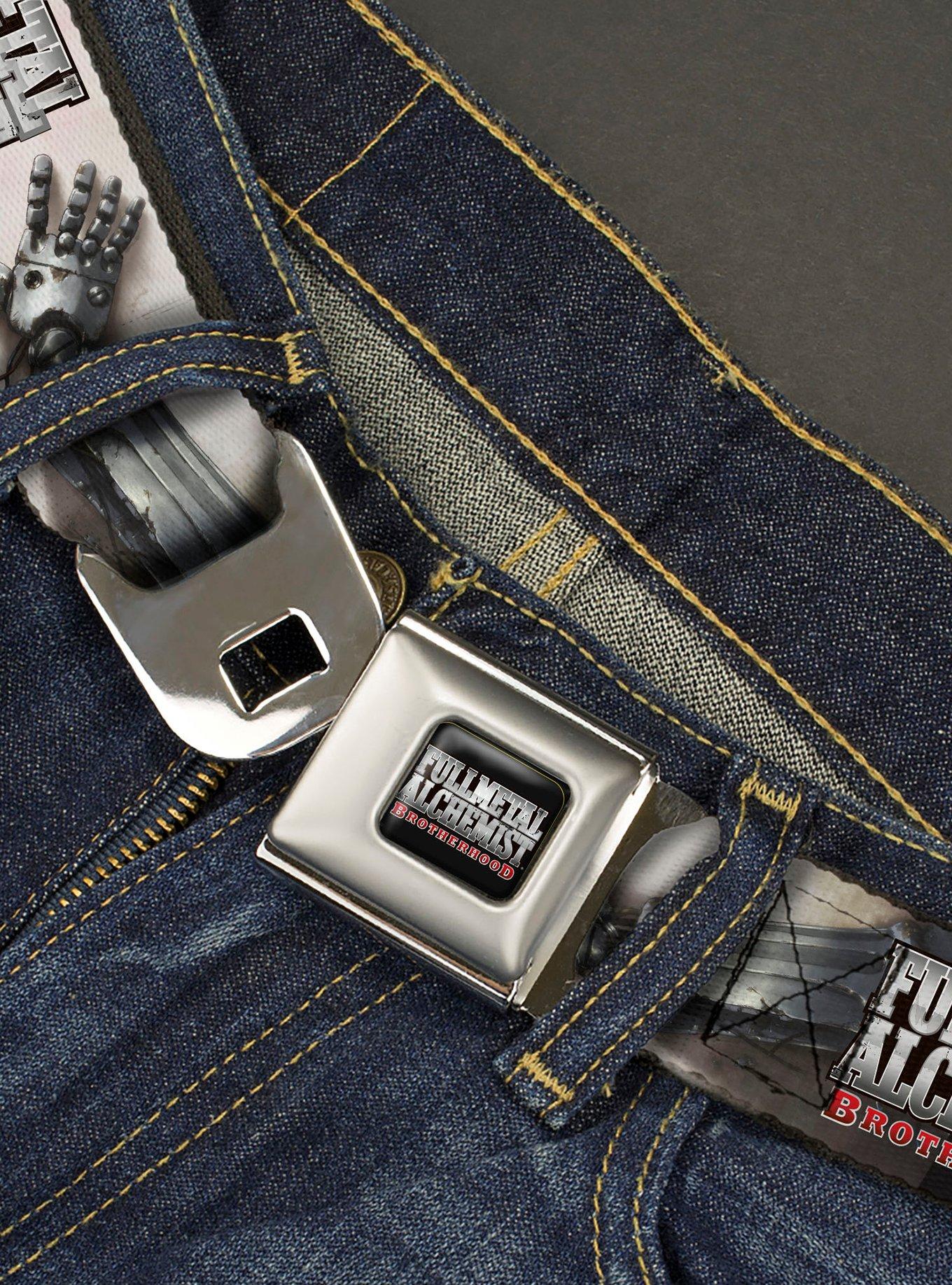 Fullmetal Alchemist: Brotherhood Edwards Automail Arm Seatbelt Buckle Belt, MULTI, alternate