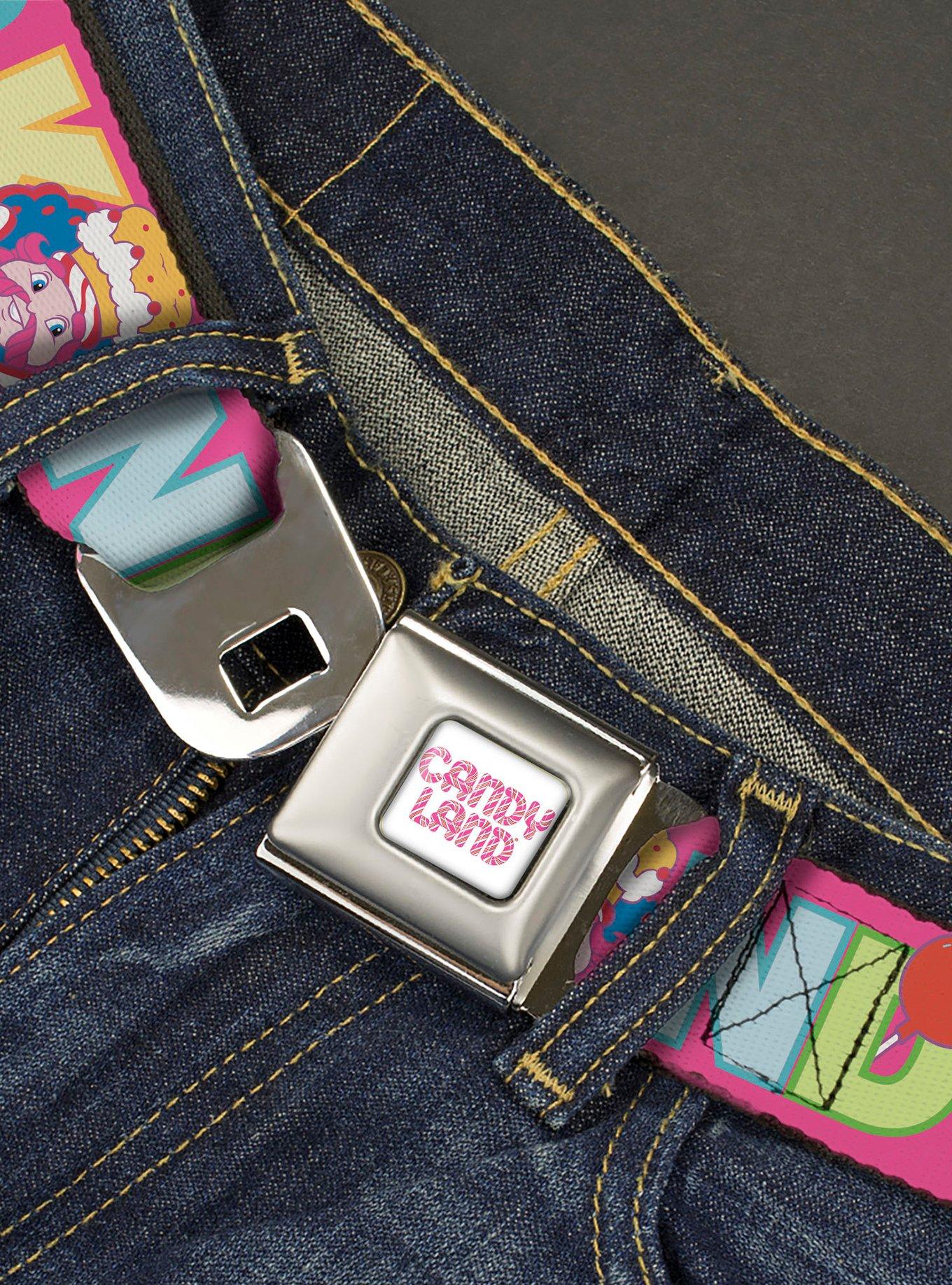 Candy Land Kandy Rules King Kandy Face Youth Seatbelt Buckle Belt, , hi-res