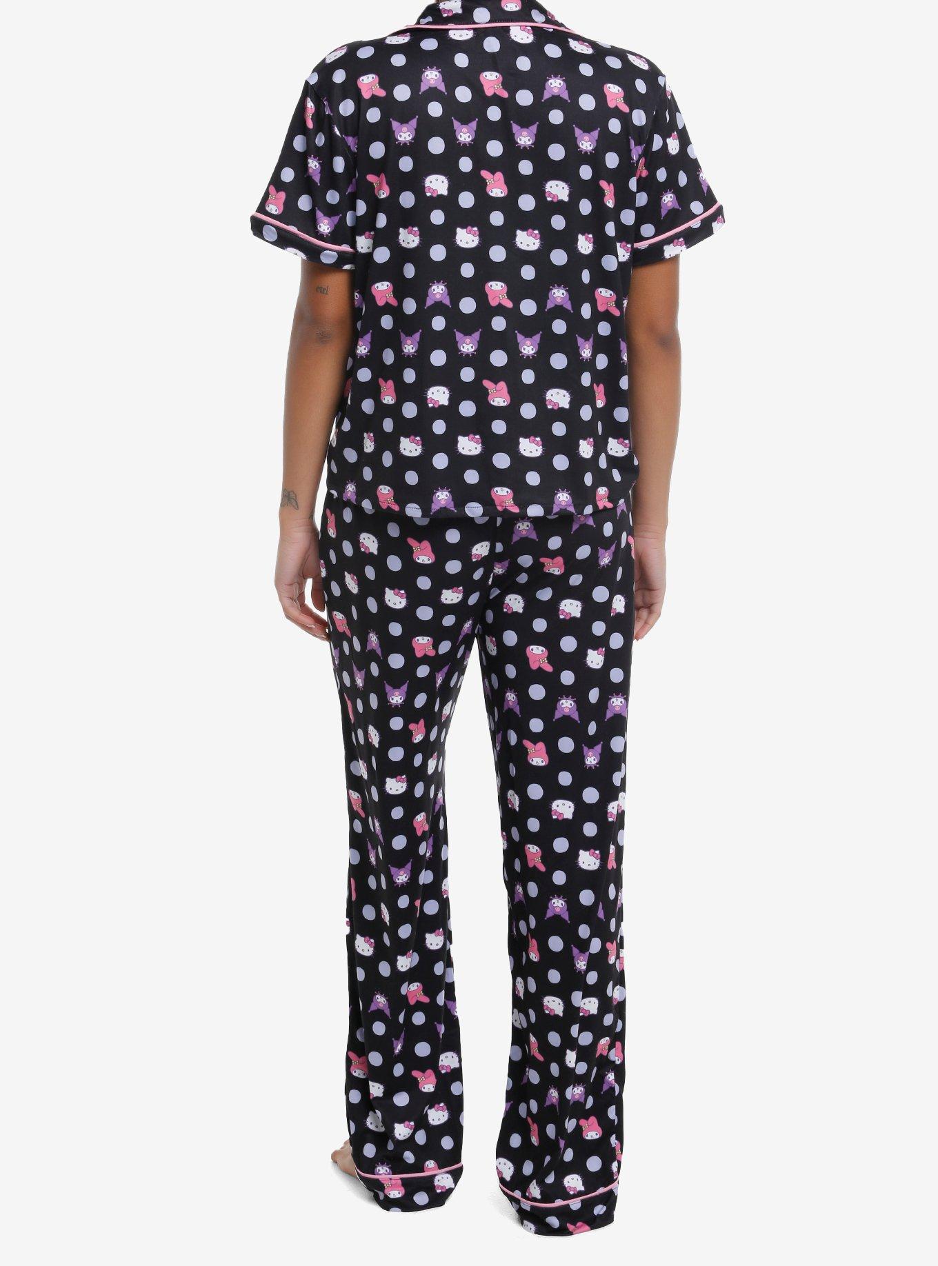 Hello Kitty My Melody Kuromi Girls Lounge Set, MULTI, alternate