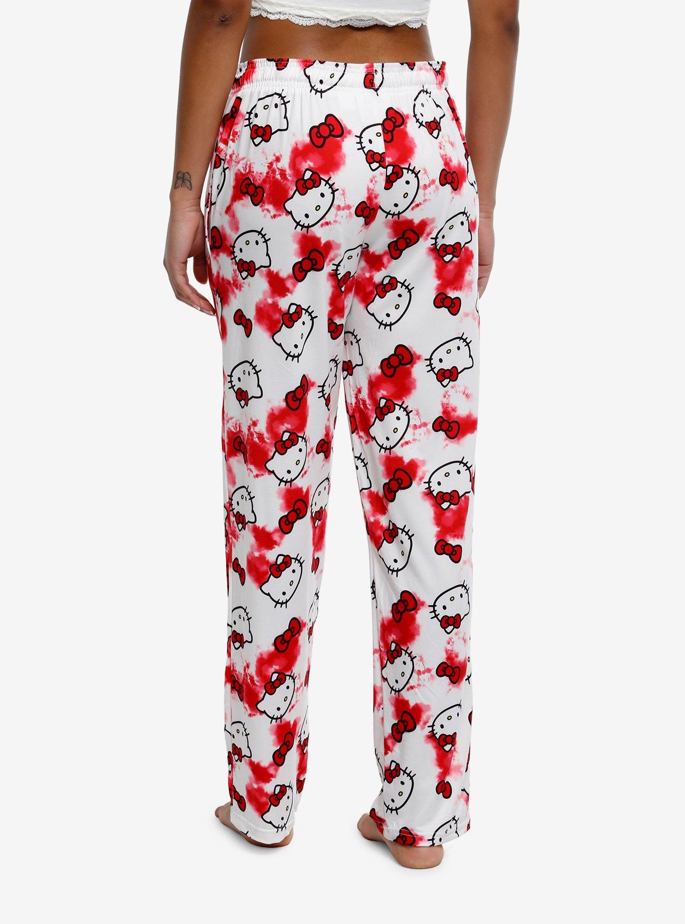 Hello Kitty Toss Tie-Dye Pajama Pants, , hi-res