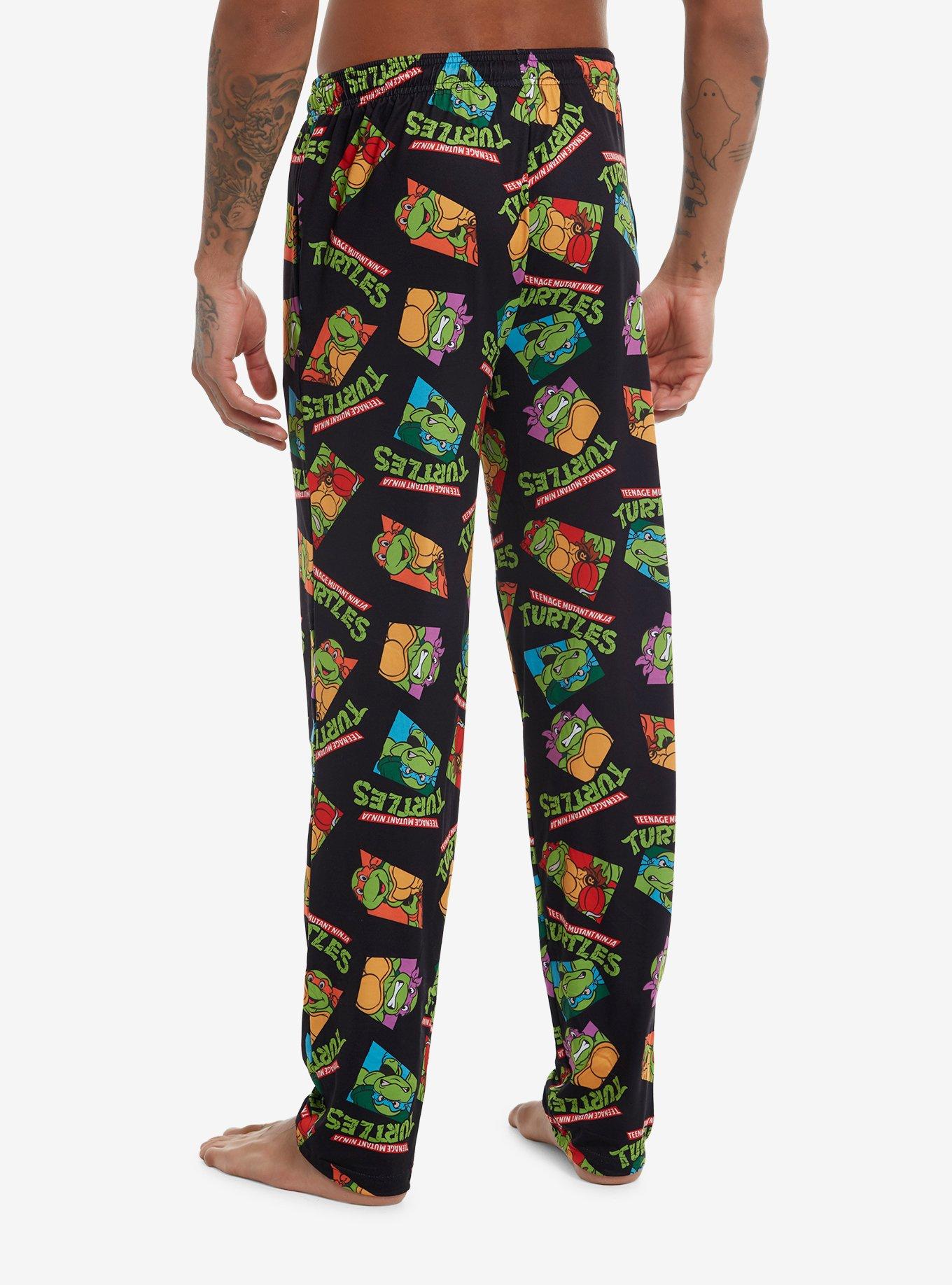 Teenage Mutant Ninja Turtles Allover Print Pajama Pants, , hi-res