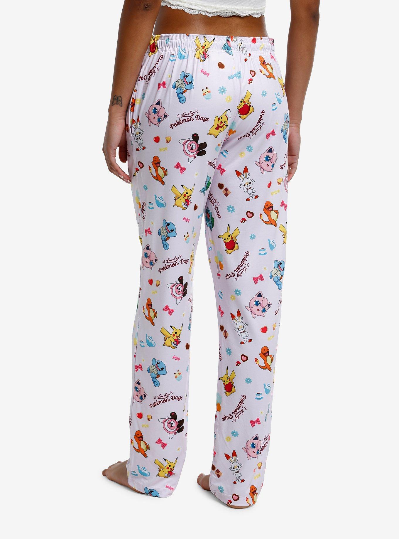 Pokemon Lovely Days Snacks Pajama Pants, , hi-res