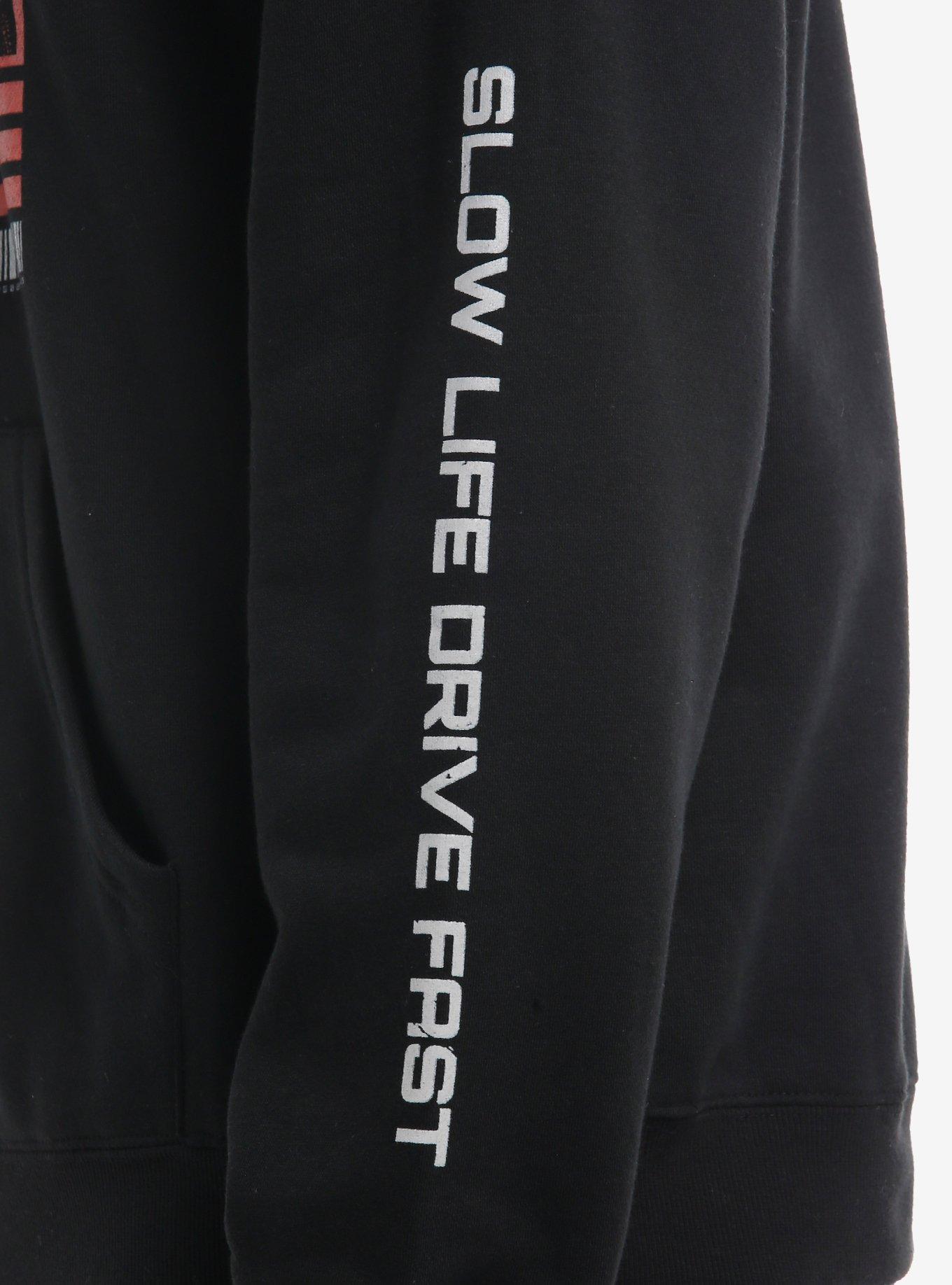 Street Legend Car Hoodie By Yujin Clothing, BLACK, alternate