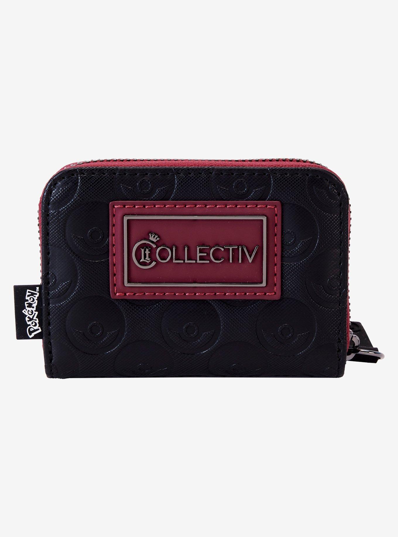 Loungefly Collectiv Pokémon Allover Poké Ball Accordion Zip Wallet, , alternate