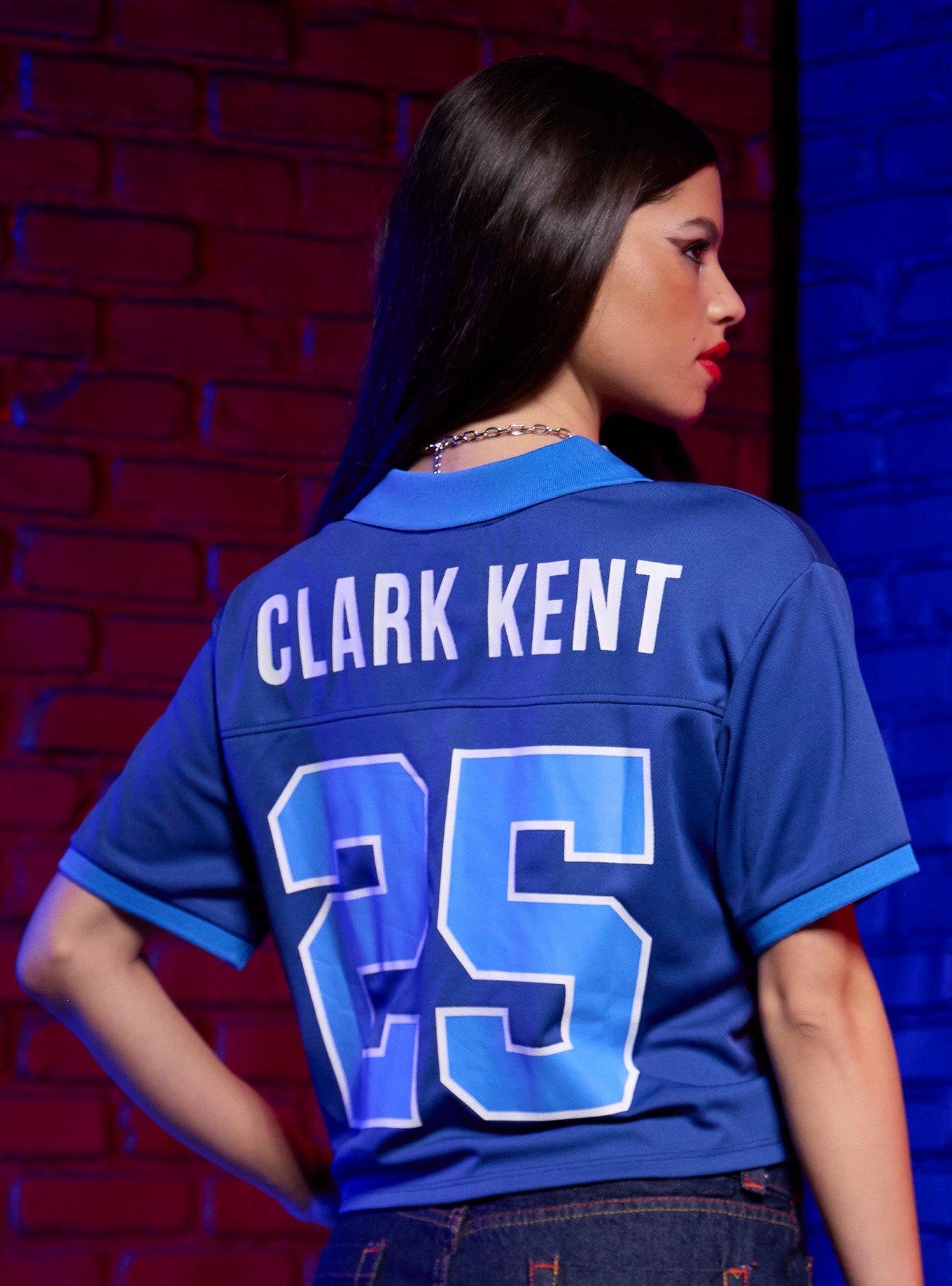 DC Comics Superman Clark Kent Girls Crop Jersey, , hi-res