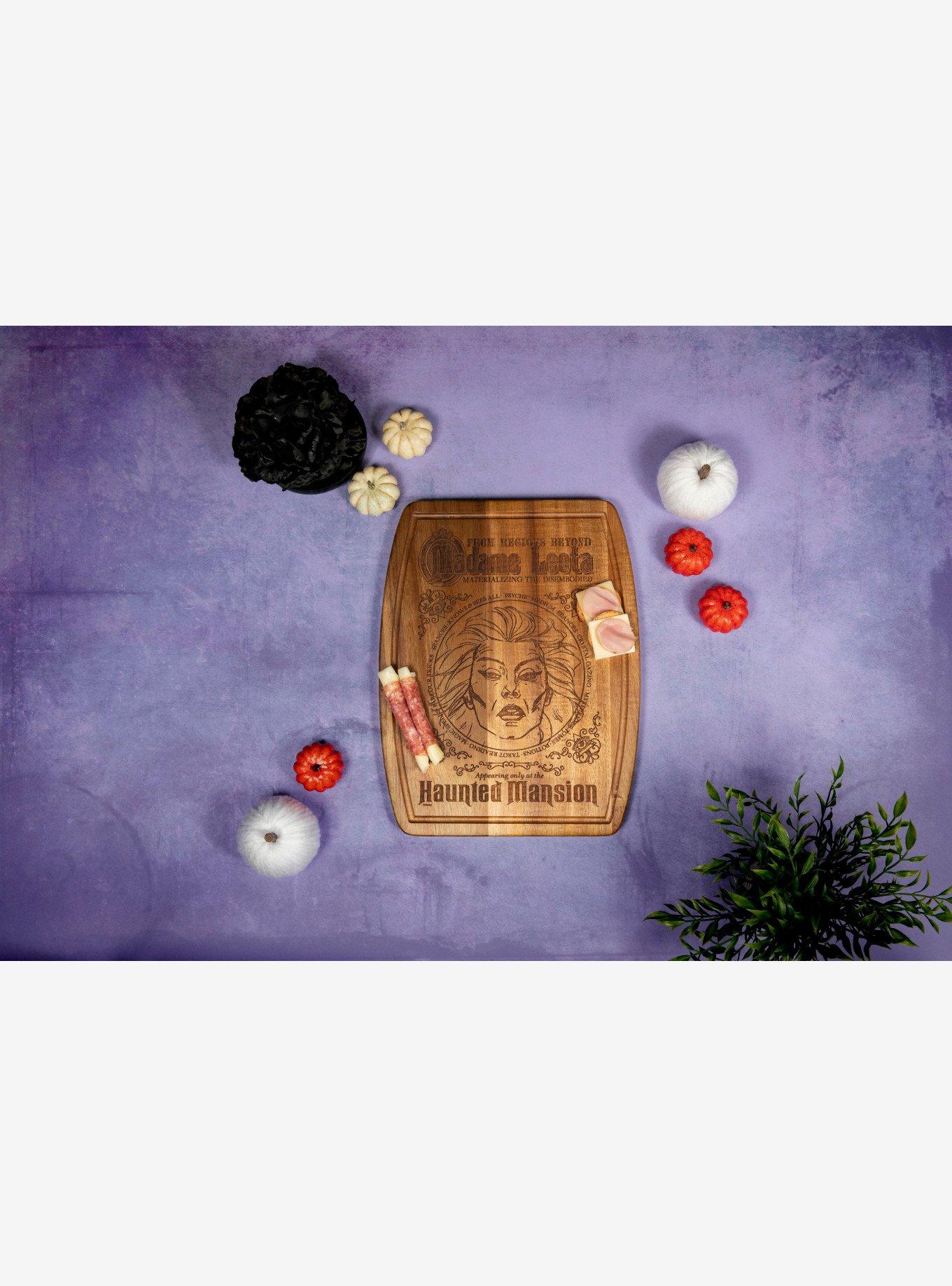 Disney Haunted Mansion Madame Leota Acacia Cutting Board, , alternate