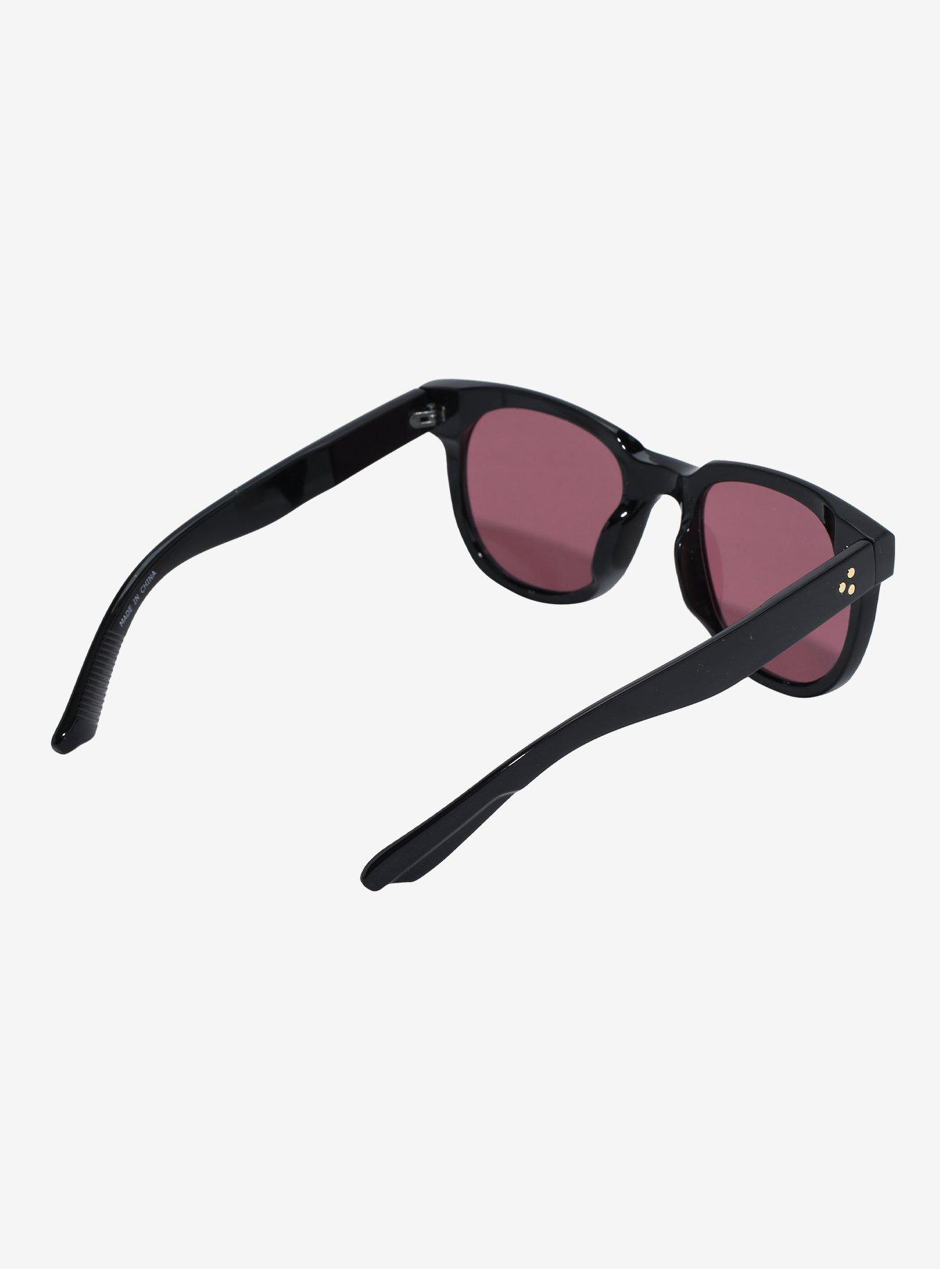 Red Lens Square Sunglasses, , hi-res