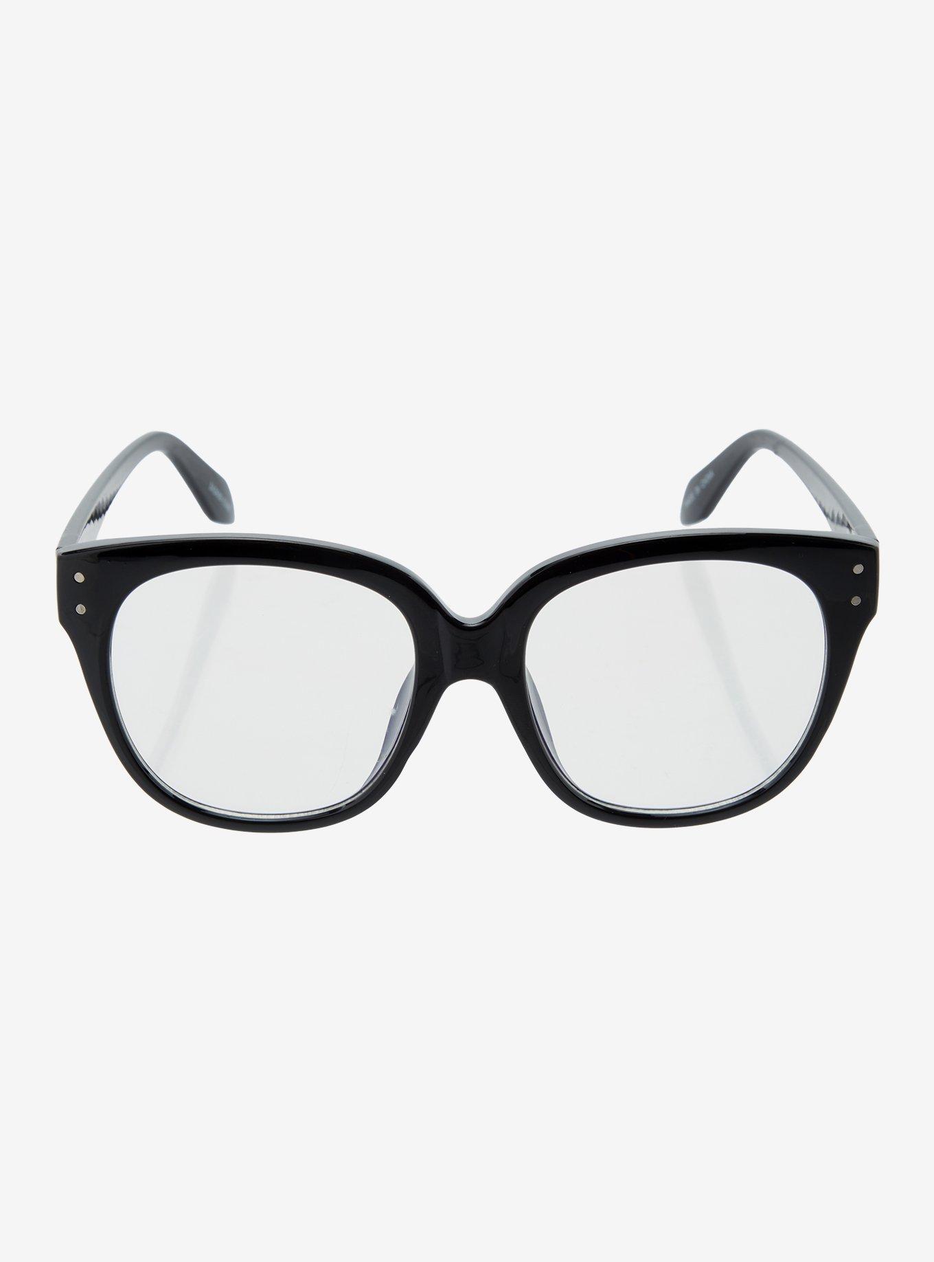 Black Rim Glasses, , alternate