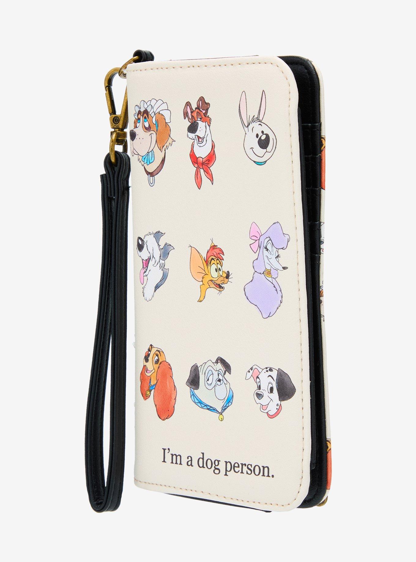 Loungefly Disney I'm A Dog Person Tech Wallet, , hi-res