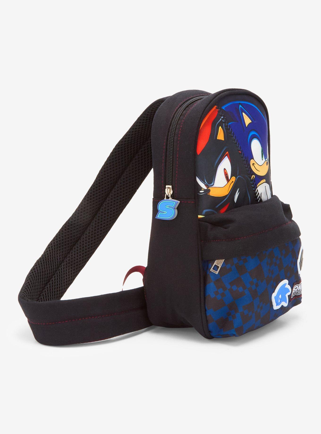 Sonic The Hedgehog Sonic & Shadow Sling Bag, , hi-res