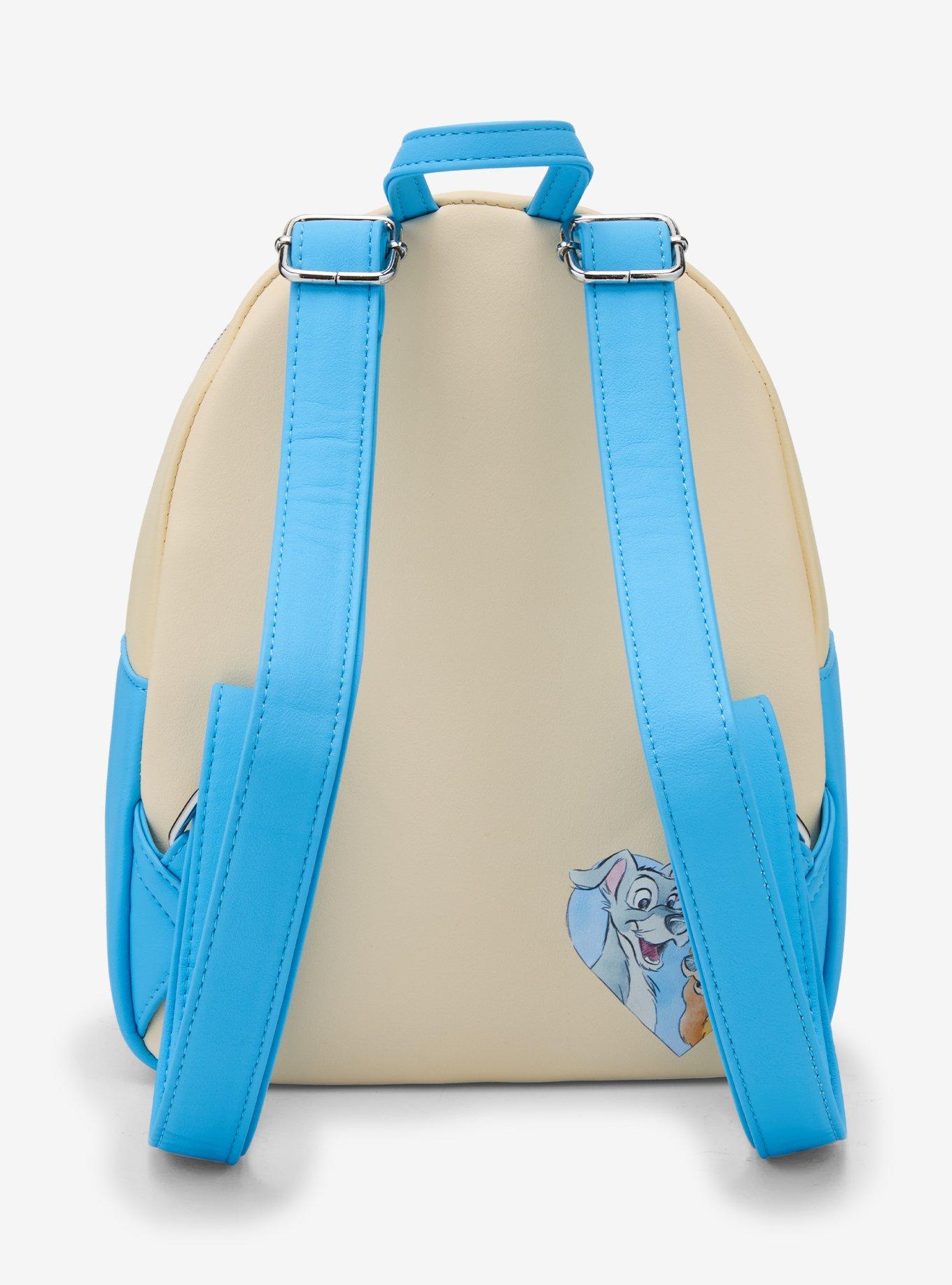 Loungefly Disney Lady And The Tramp Spaghetti Scene Mini Backpack, , alternate