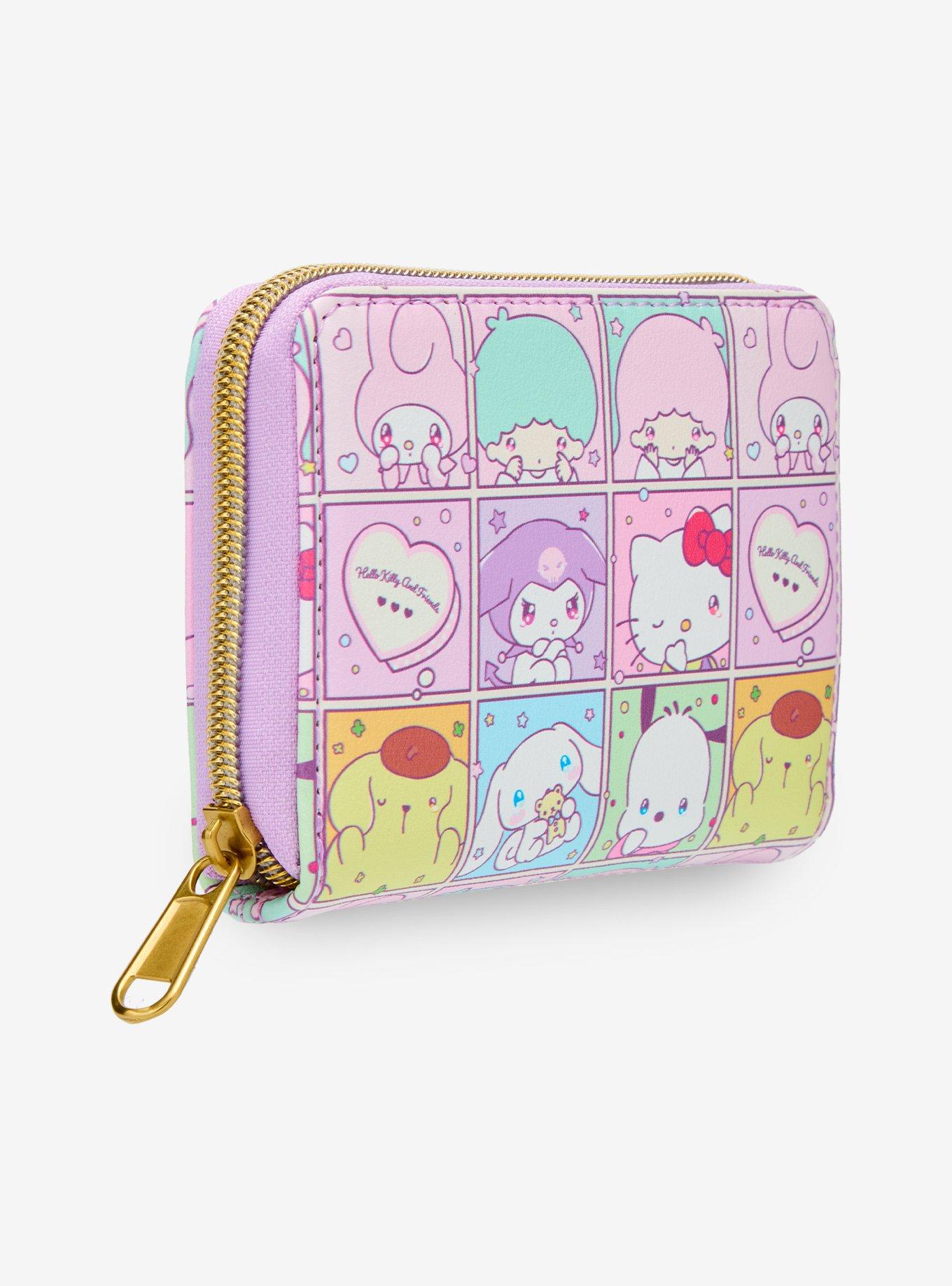 Loungefly Hello Kitty And Friends Missing You Mini Zipper Wallet, , hi-res