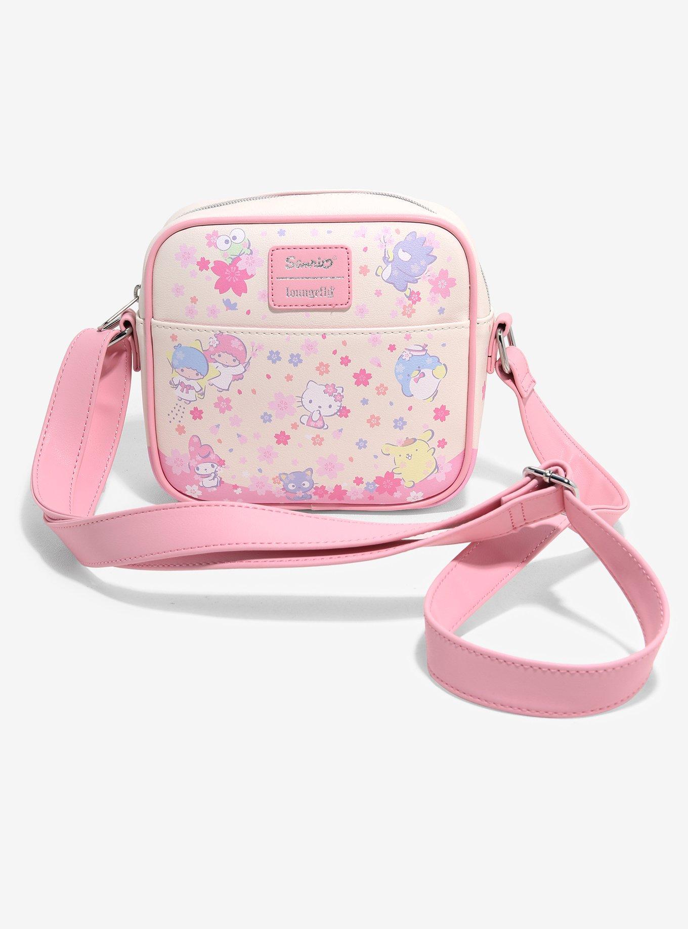 Loungefly Hello Kitty And Friends Cherry Blossom Crossbody Bag, , hi-res