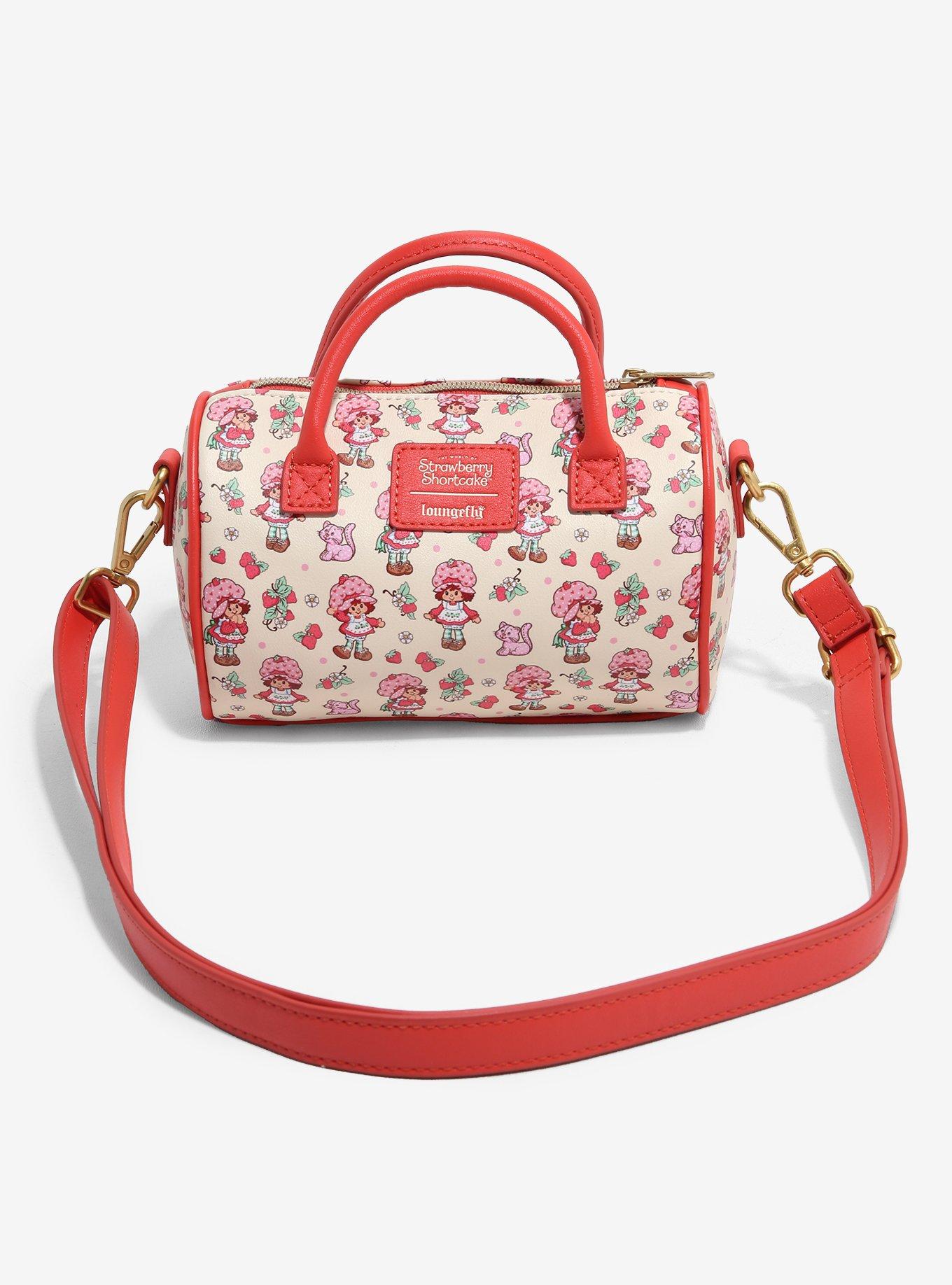 Loungefly Strawberry Shortcake & Custard Mini Crossbody Bag, , hi-res