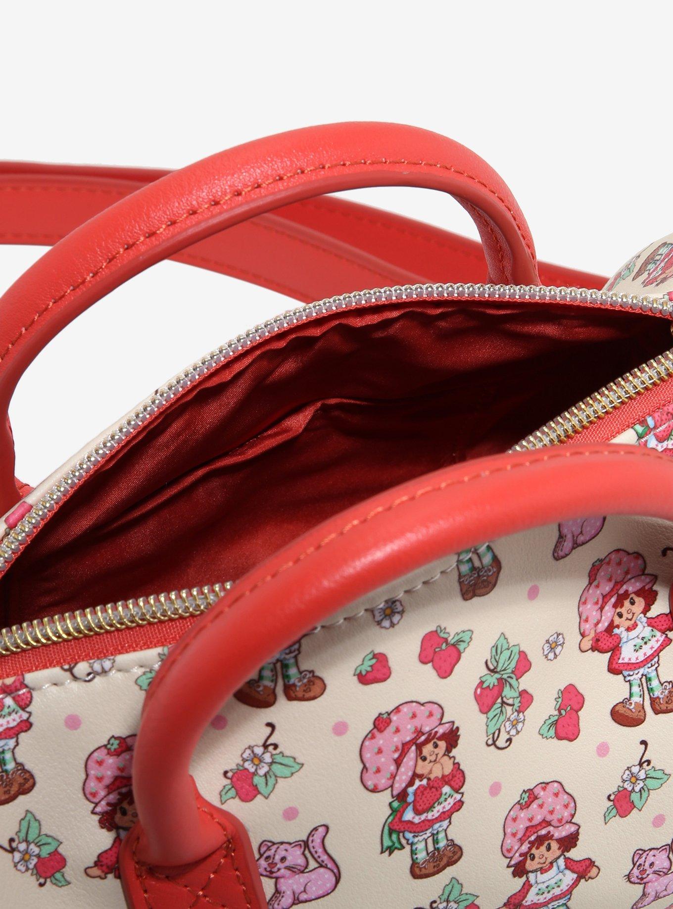 Loungefly Strawberry Shortcake & Custard Mini Crossbody Bag, , alternate