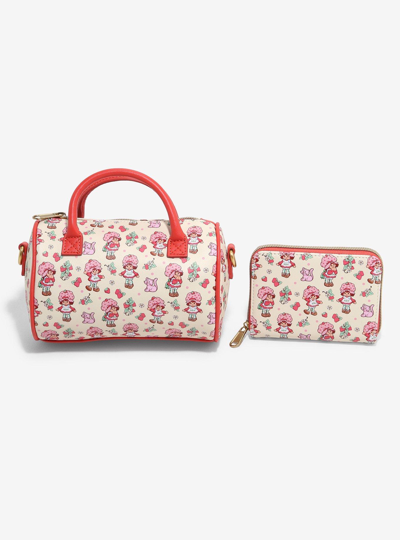 Loungefly Strawberry Shortcake & Custard Mini Crossbody Bag, , alternate