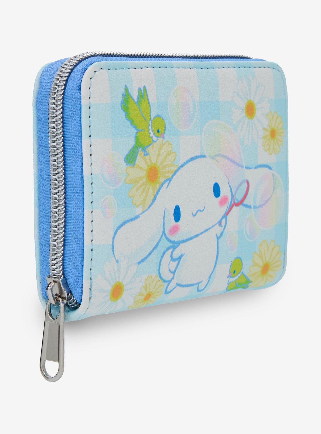 Loungefly Cinnamoroll Daisy Gingham Mini Wallet, , hi-res