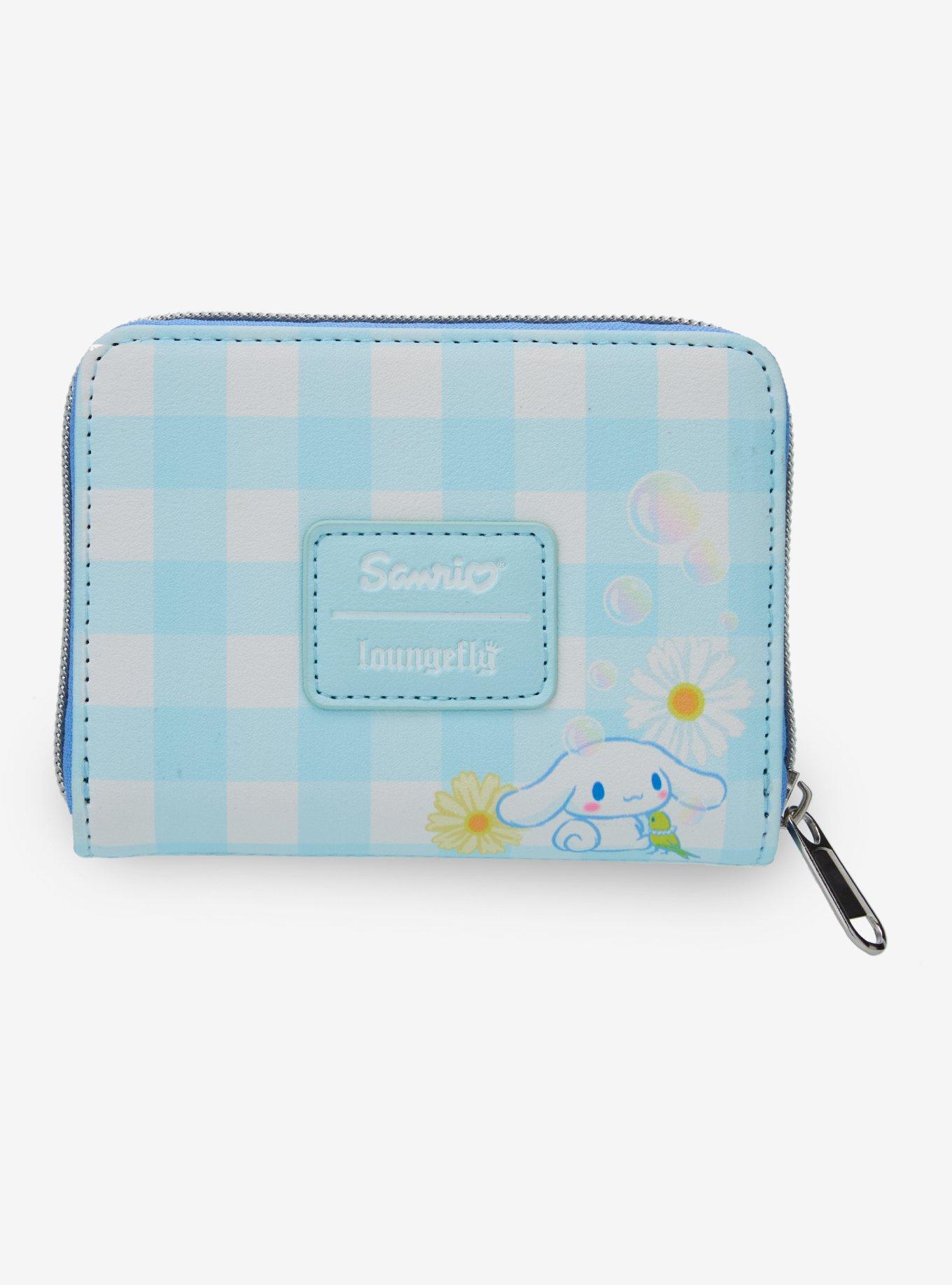 Loungefly Cinnamoroll Daisy Gingham Mini Wallet, , alternate