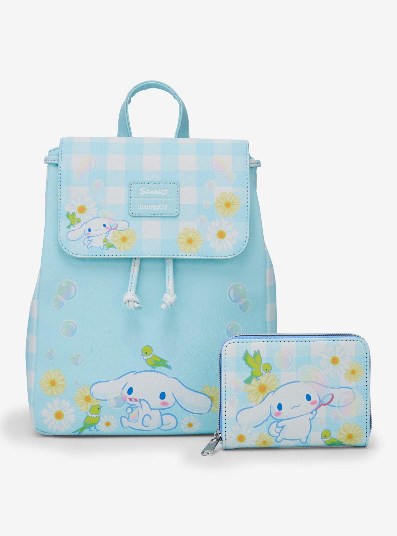 Loungefly Cinnamoroll Daisy Gingham Mini Wallet, , alternate