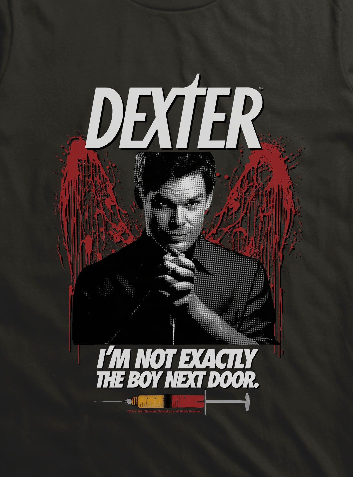 Dexter I'm Not Exactly The Boy Next Door T-Shirt, , hi-res