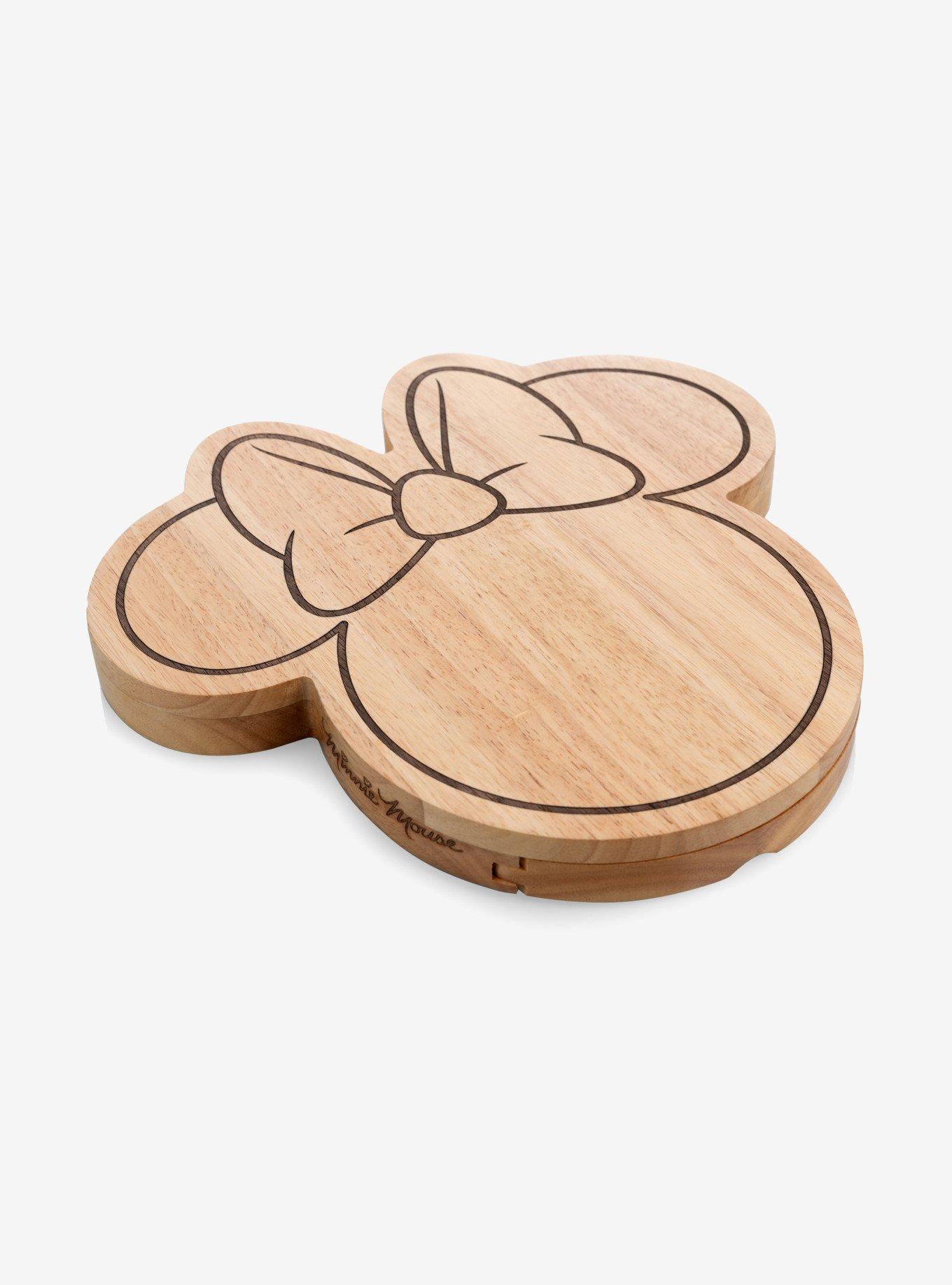 Disney Minnie Mouse Head Shaped Cheese Board with Tools, , alternate