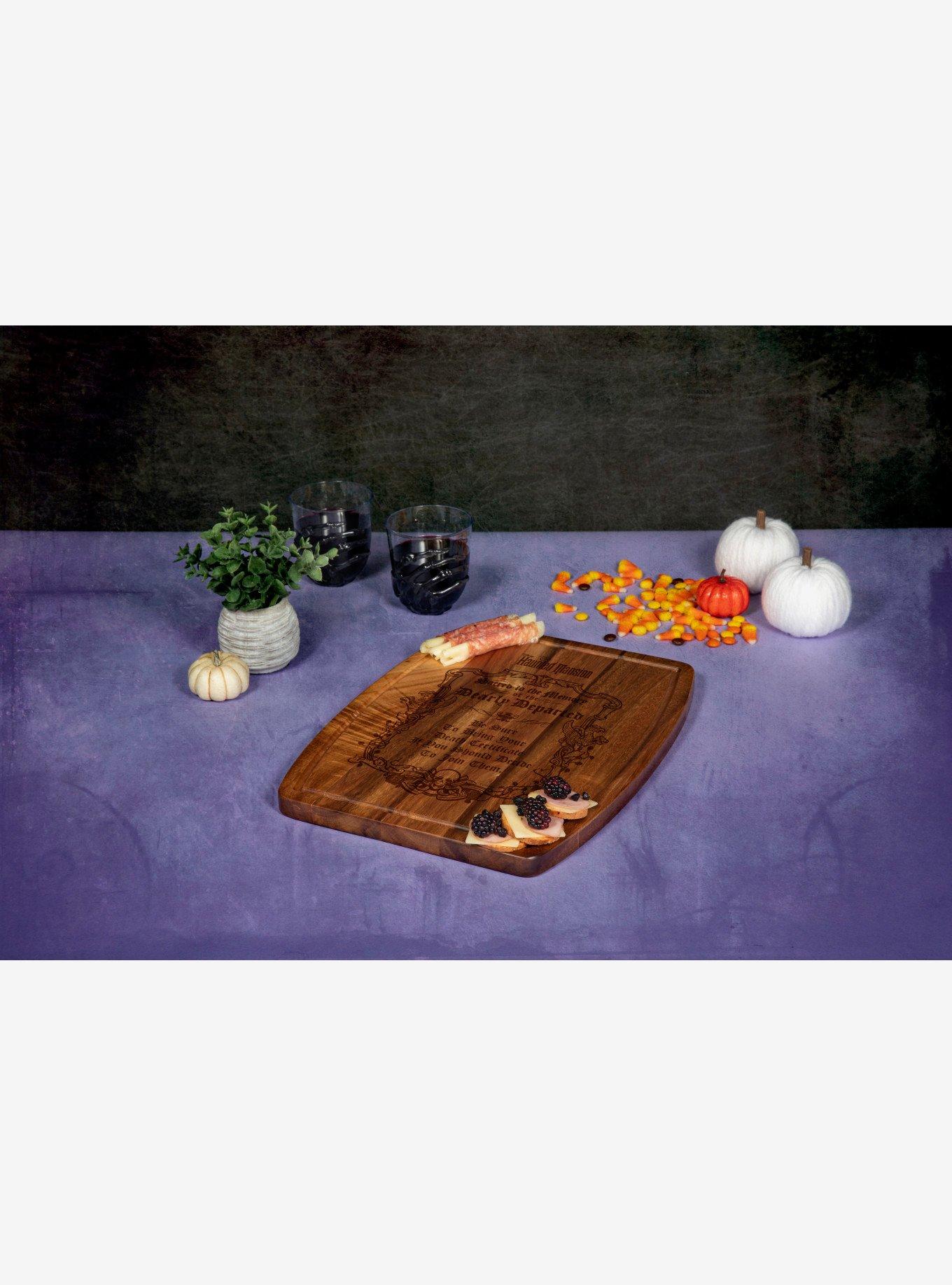 Disney Haunted Mansion Dearly Departed Acacia Cutting Board, , alternate