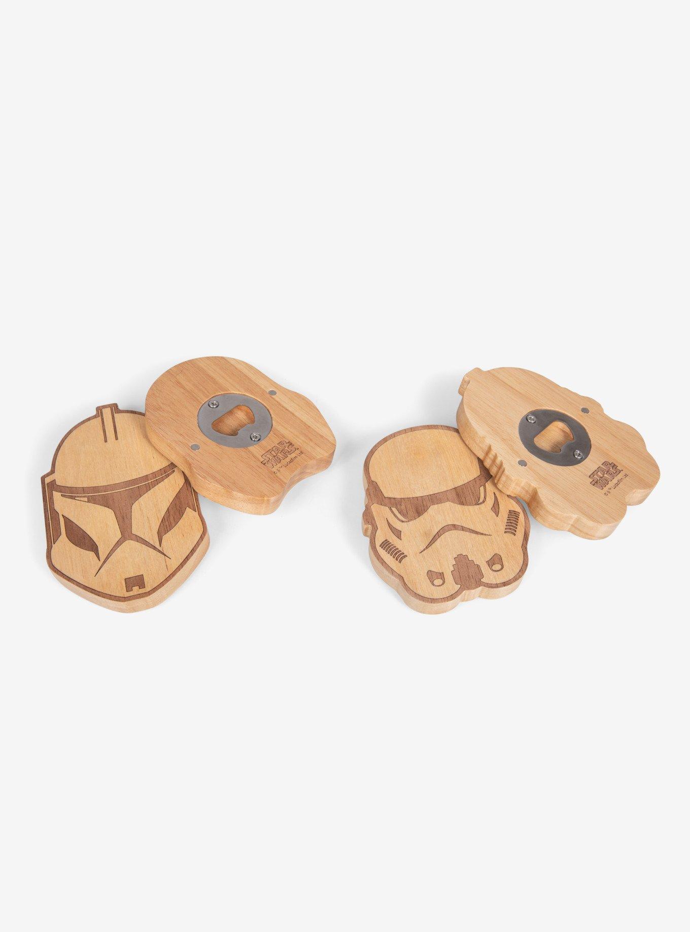 Star Wars Storm Trooper Coasters with Bottle Openers, , alternate